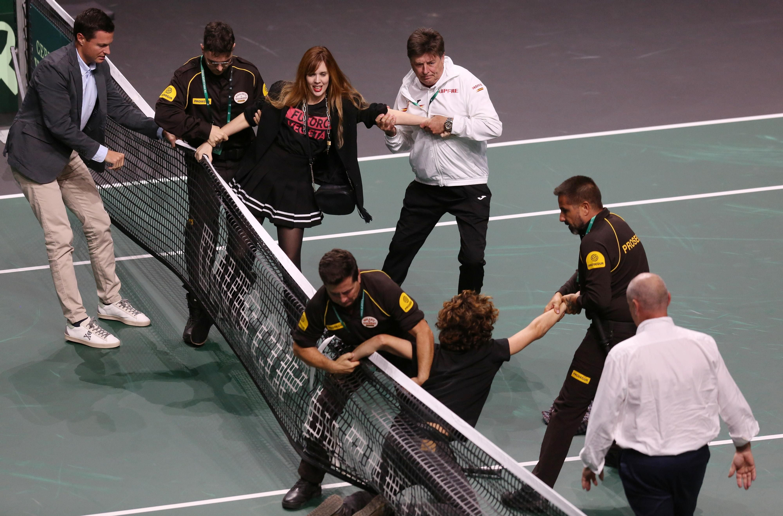 Las fotos de la Copa Davis en Málaga Las fotos de la Copa Davis en Málaga