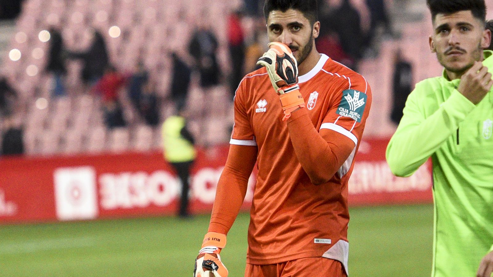 Rui Silva, a la conclusión de un partido.