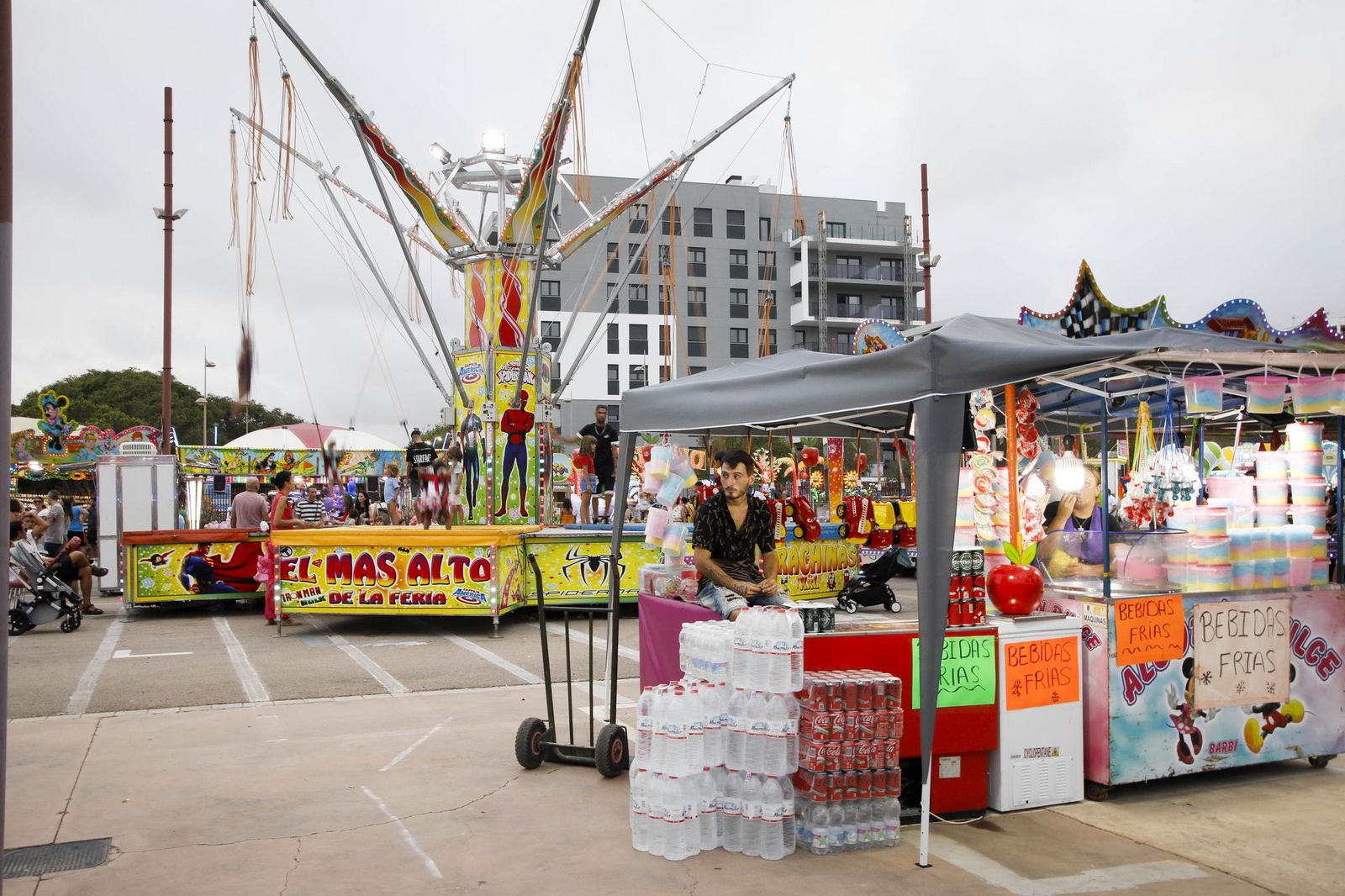 Las imágenes del lunes en la Feria de Almería sin ruidos