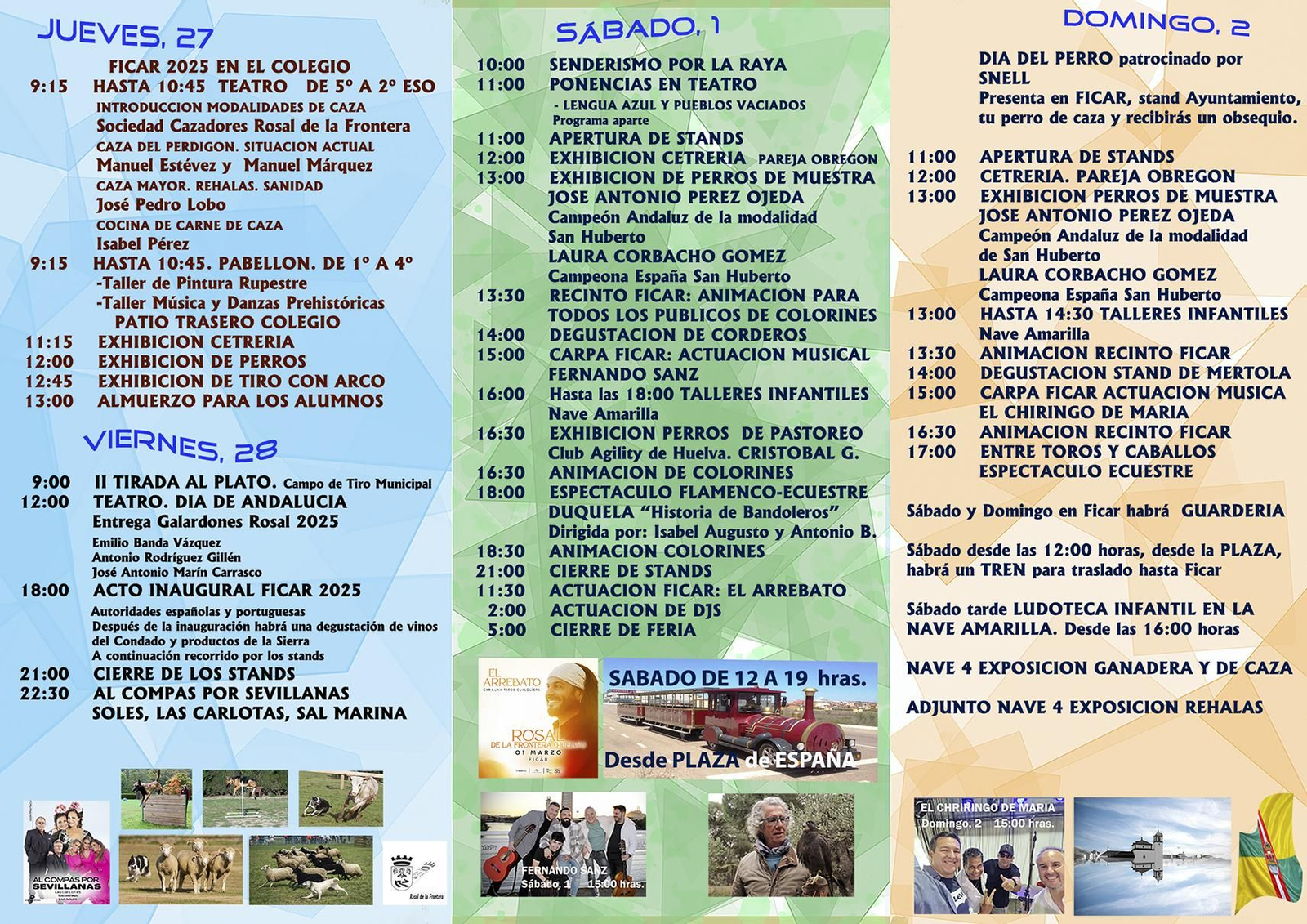 Programa XI Feria de la Caza, Agricultura, Ganadería y Desarrollo Rural