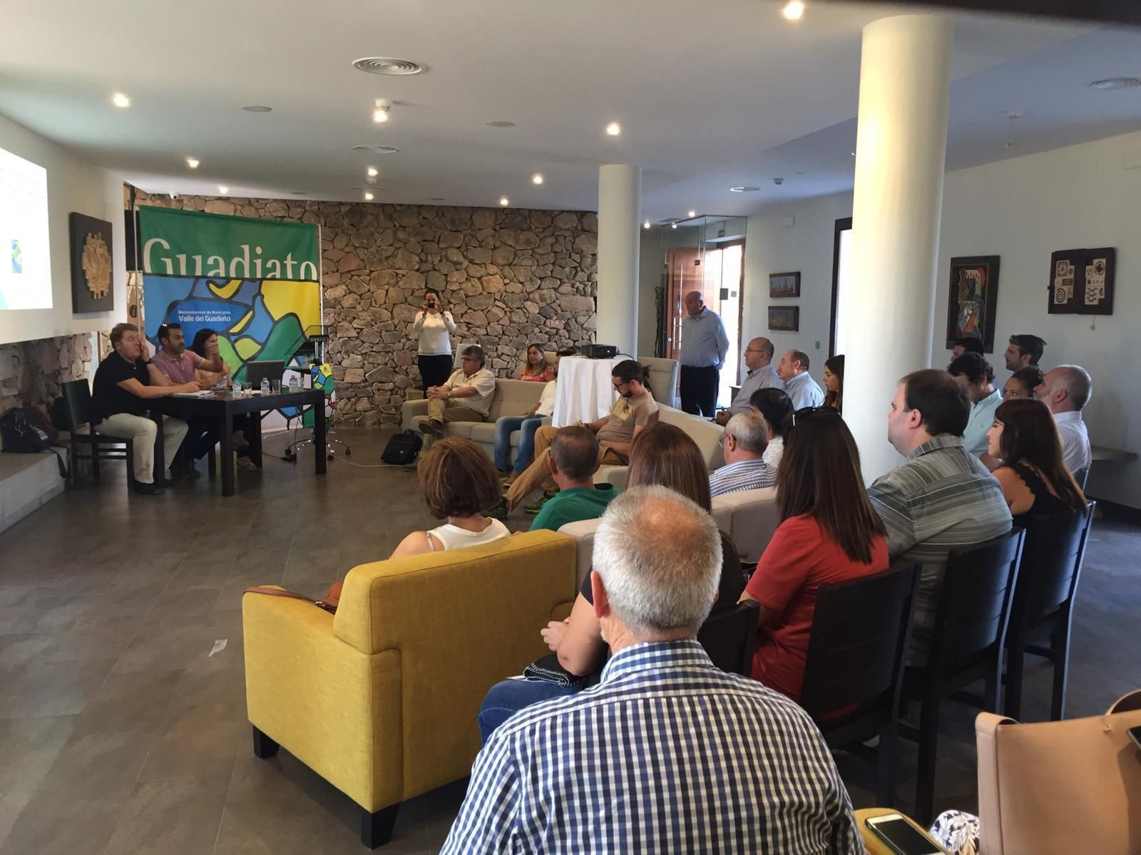 Presentación de 'Destino Valle del Guadiato' en Villanueva del Rey.
