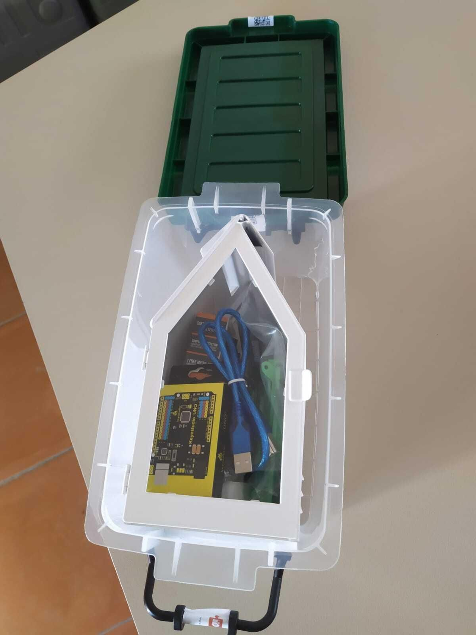 La estación para medir la contaminación