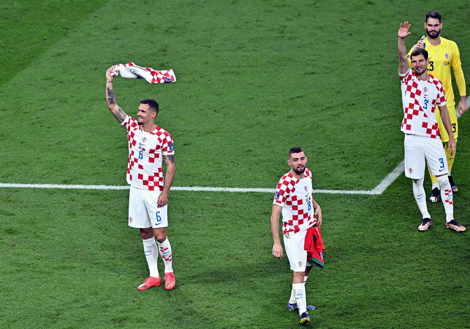 Las fotos del Croacia-Marruecos del Mundial de Qatar