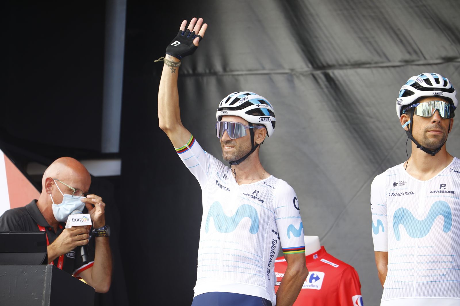 Montoro vibra con la salida de etapa de La Vuelta, en imágenes