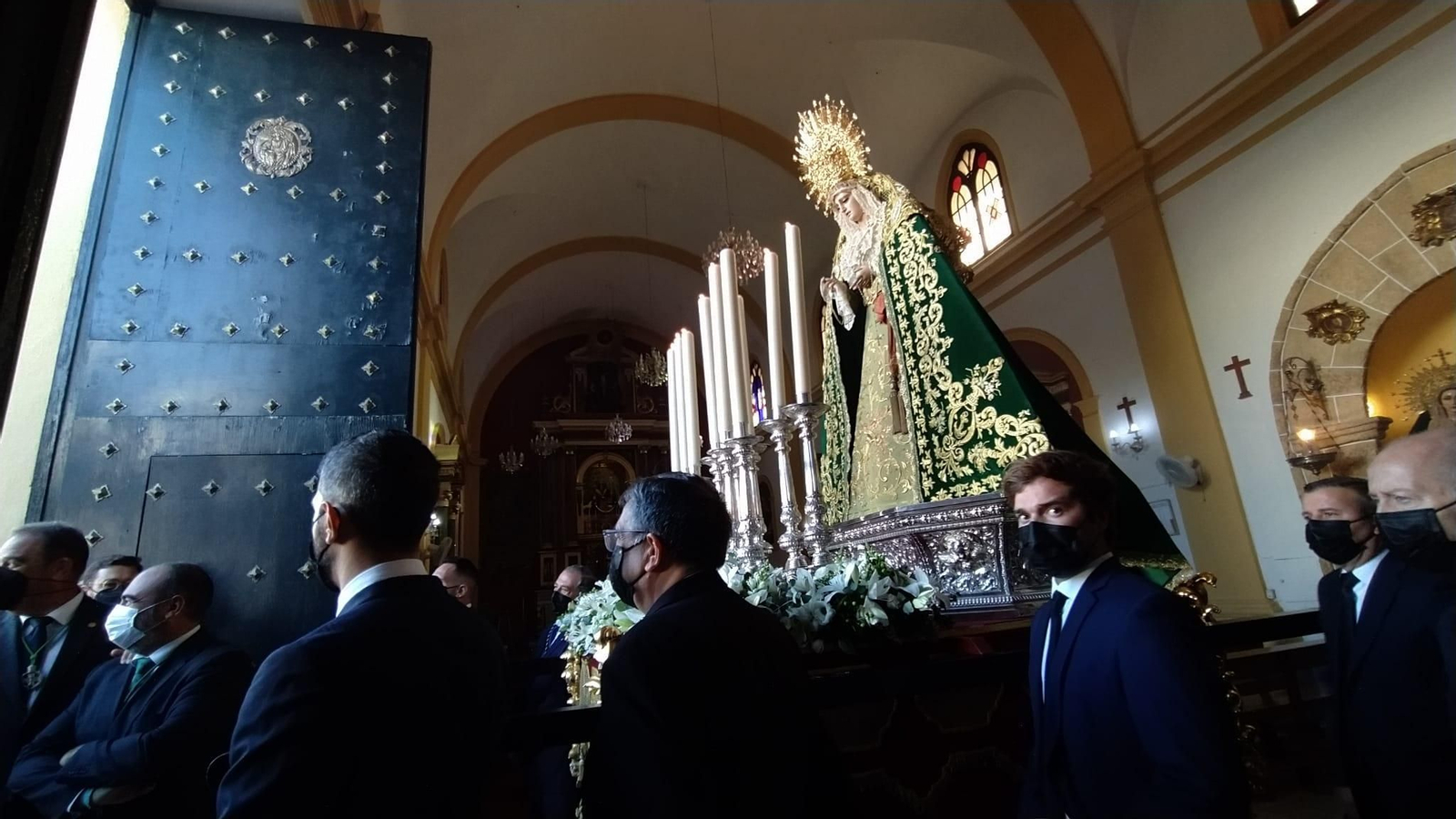 Rosario de la aurora que Gracia y Esperanza realizó en septiembre de 2021