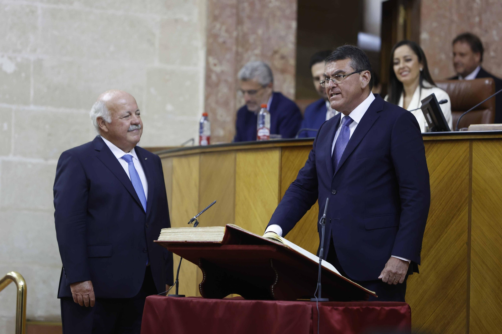 La constitución del Parlamento andaluz, todas las imágenes