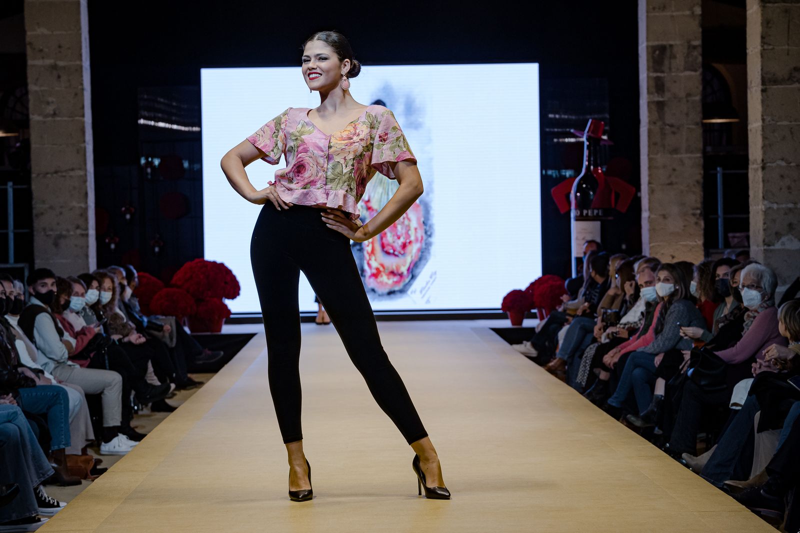 El desfile de Merche Moy en la Pasarela Flamenca de Jerez, todas las fotos