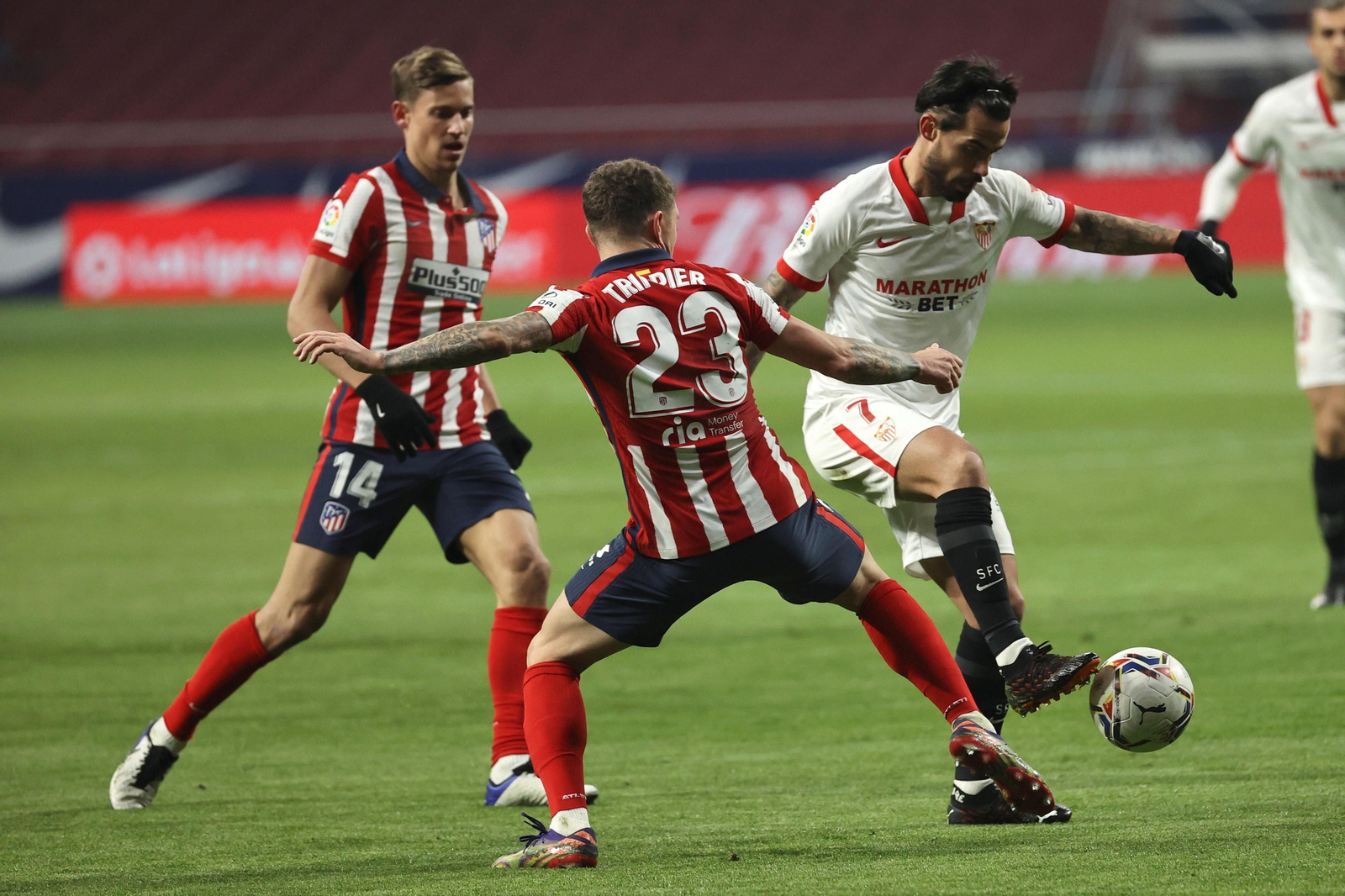 La imágenes del Atlético de Madrid-Sevilla FC