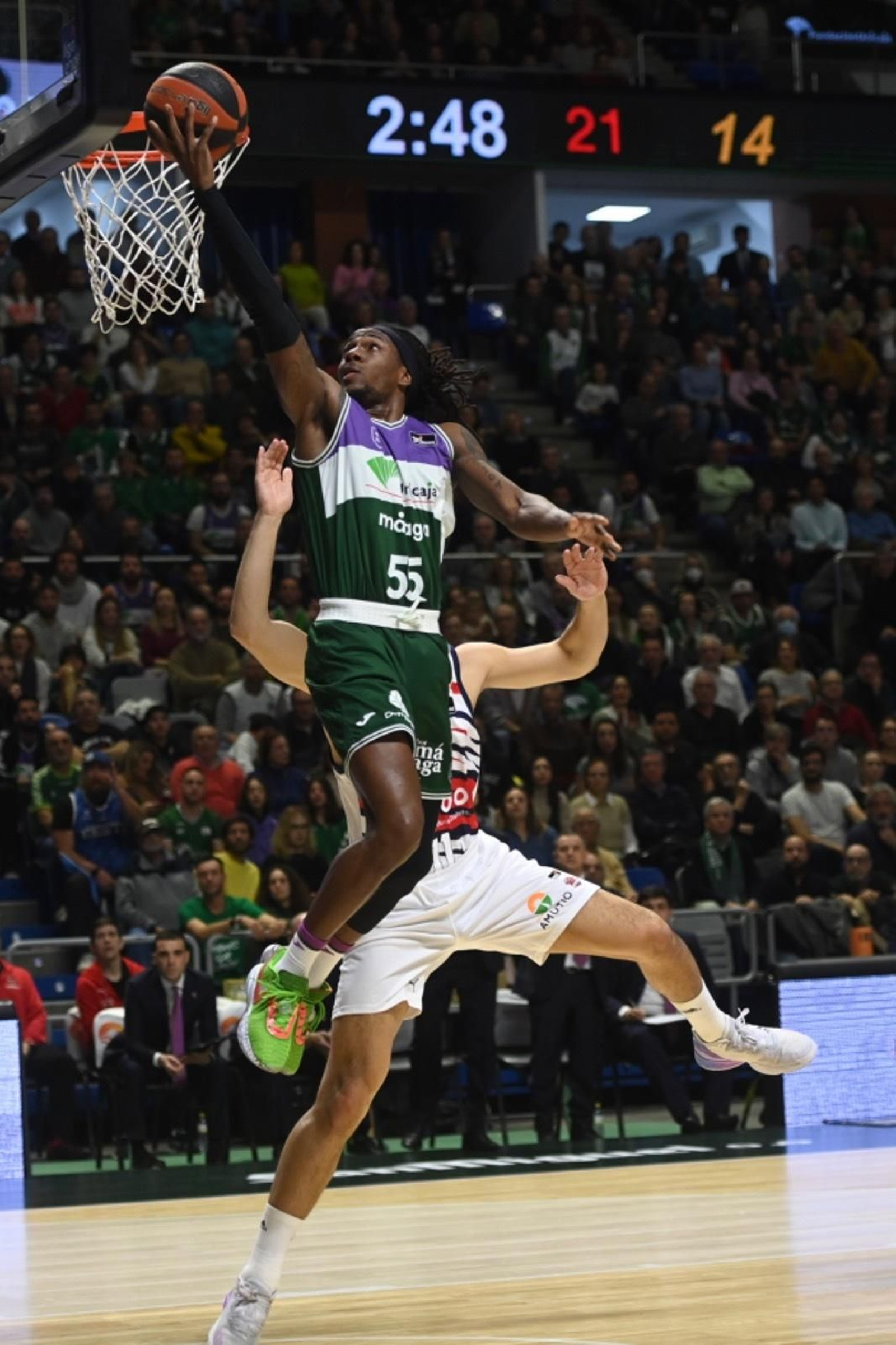 El Unicaja - Cazoo Baskonia, en imágenes