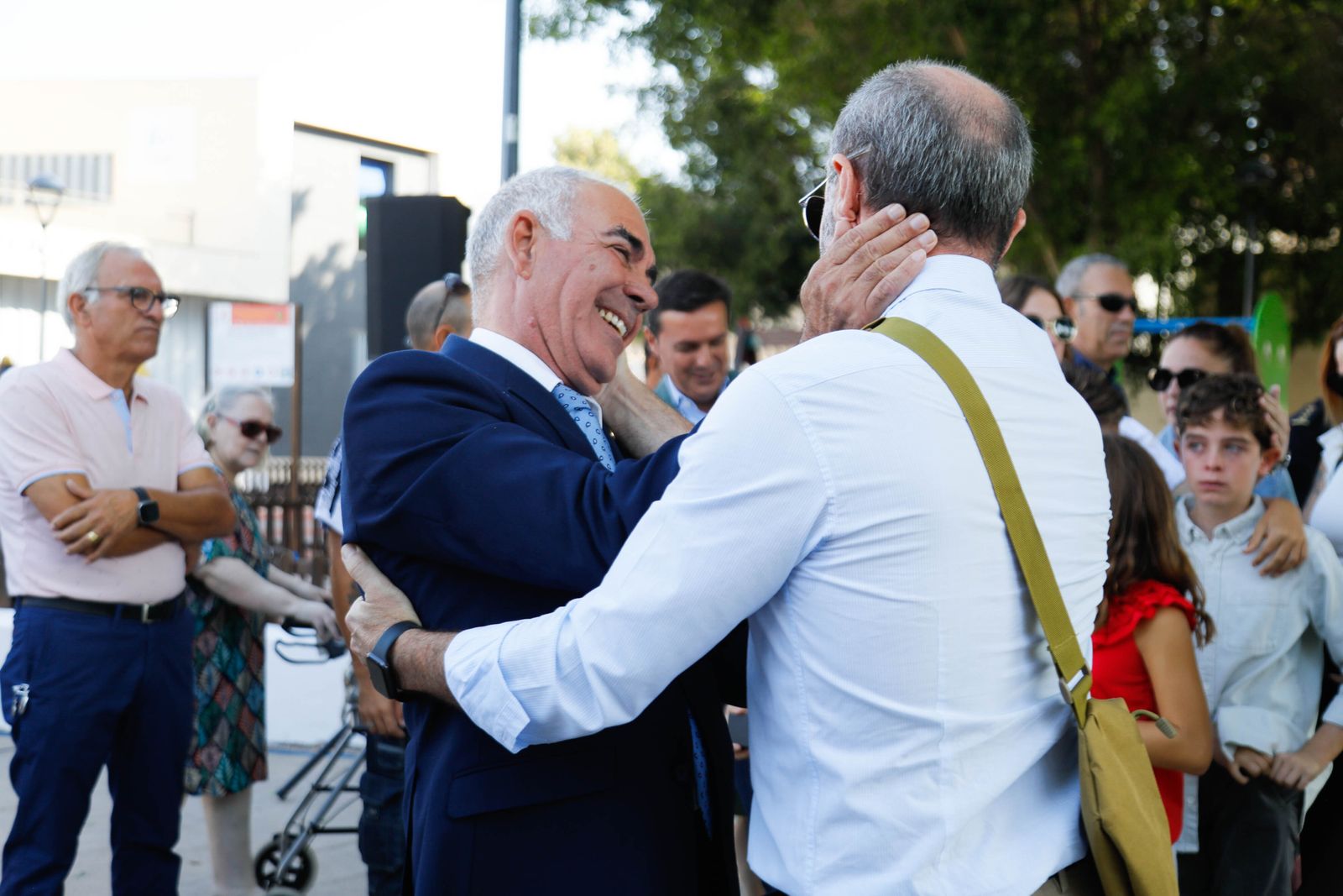 Inauguración de la plaza dedicada al Policía Local Paco Carretero Escribano
