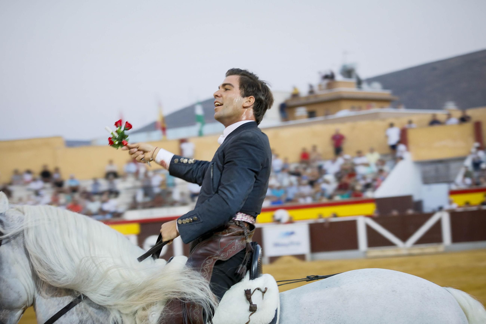 Corrida de toros Berja con un toro indultado, en imágenes