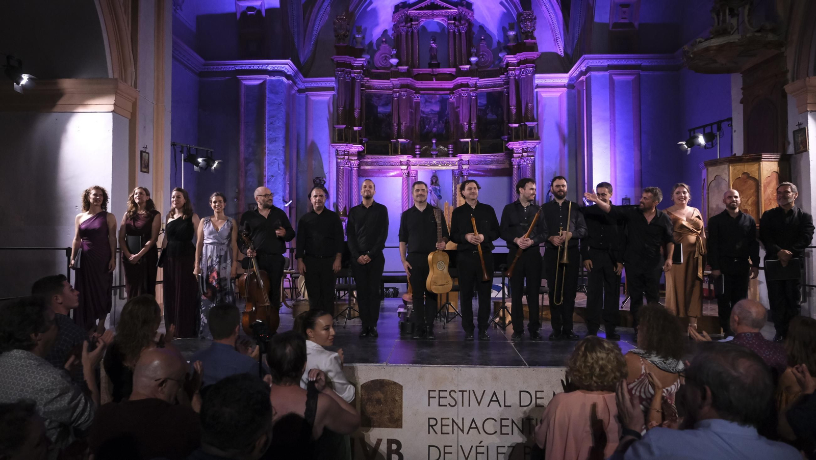 Concierto de Opera Omnia en el Festival de Vélez Blanco, en imágenes