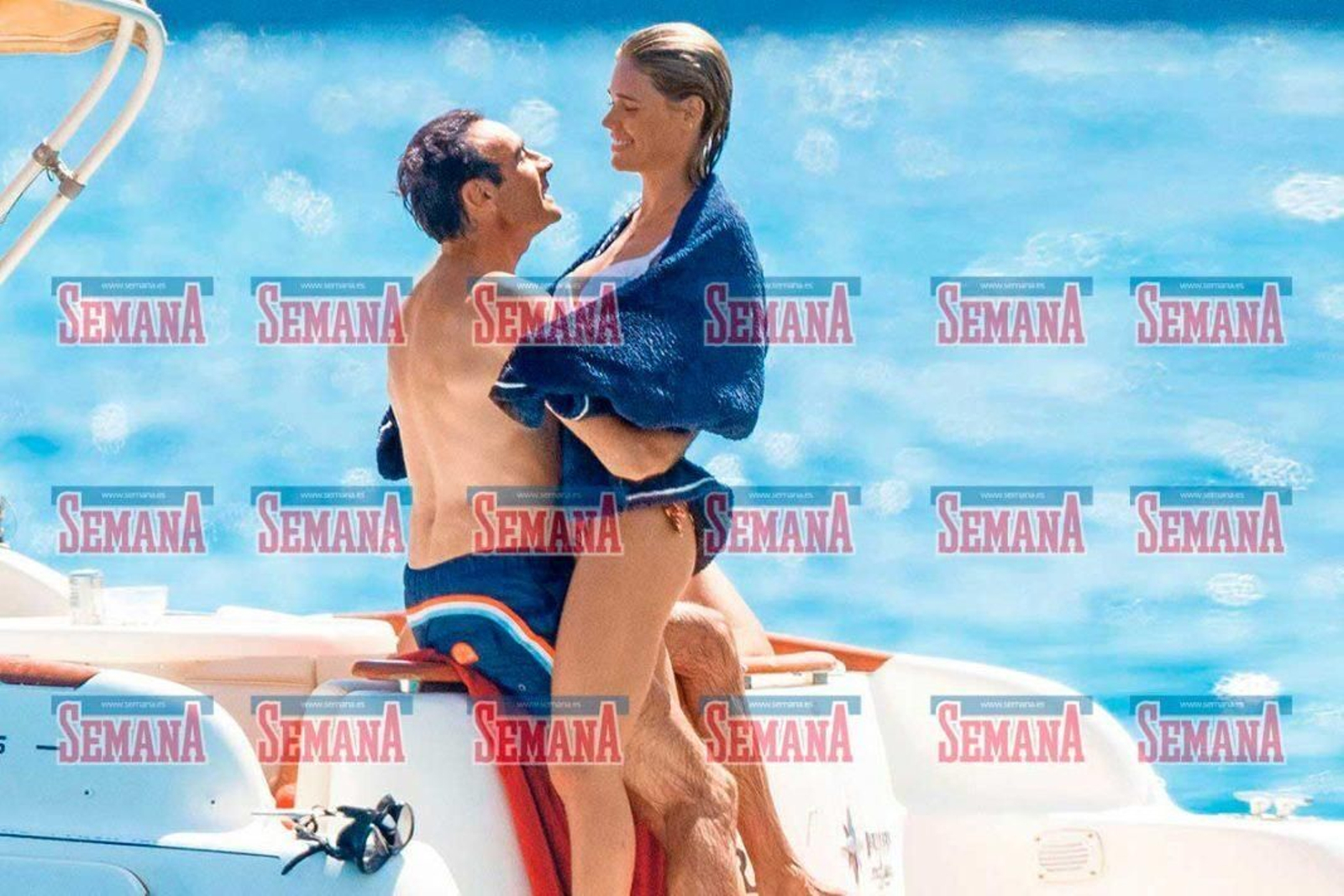 Enrique Ponce y Ana Soria en la portada de Semana