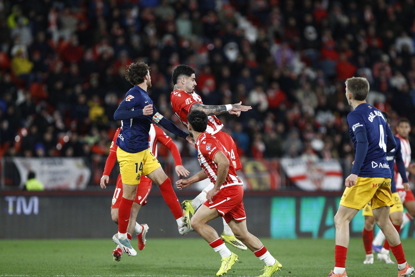 Las imágenes del partido U.D. Almería - F.C. Andorra