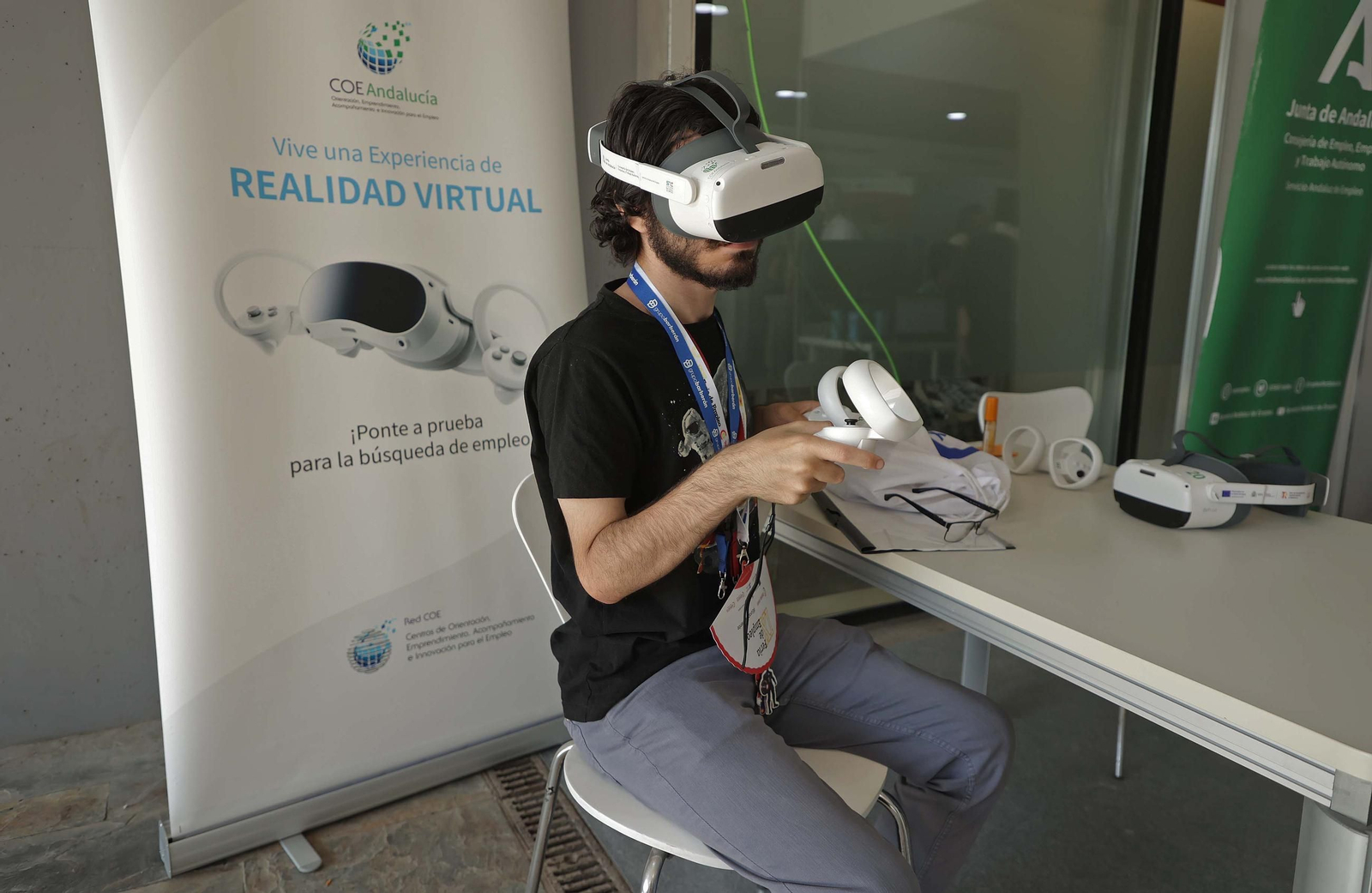 Fotos de la IX Feria de Empleo del Campo de Gibraltar en Algeciras