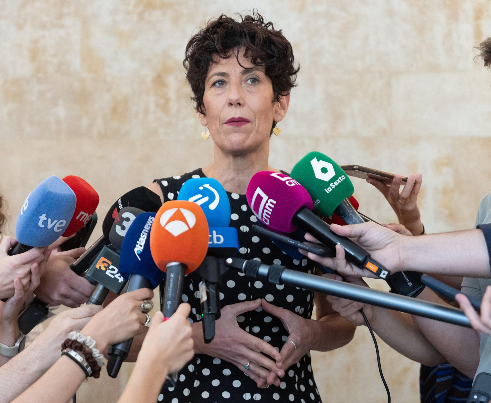 Elma Saiz, ministra de Inclusión, Seguridad Social y Migraciones