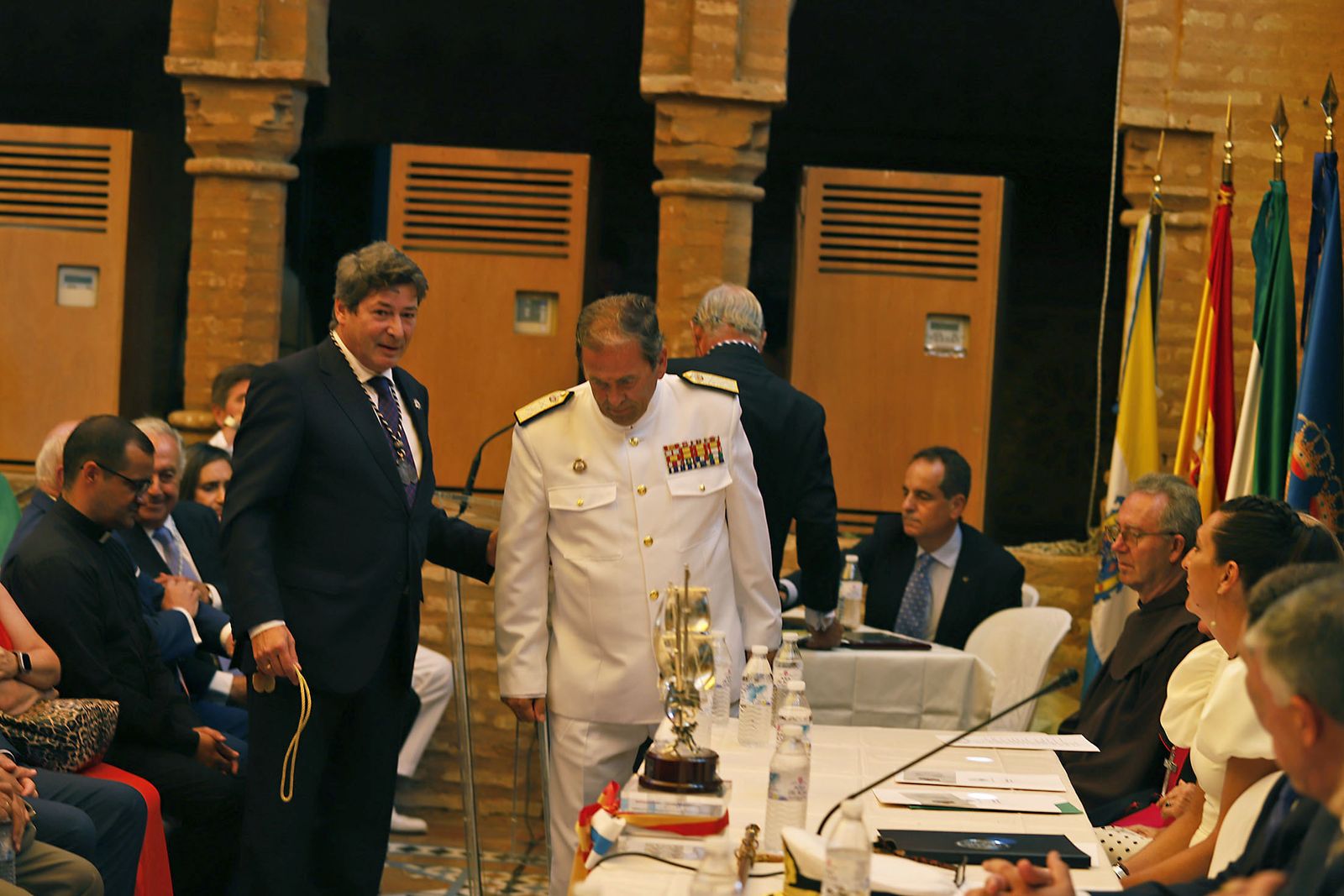 Imágenes del acto Institucional del 3 de Agosto den La Rábida