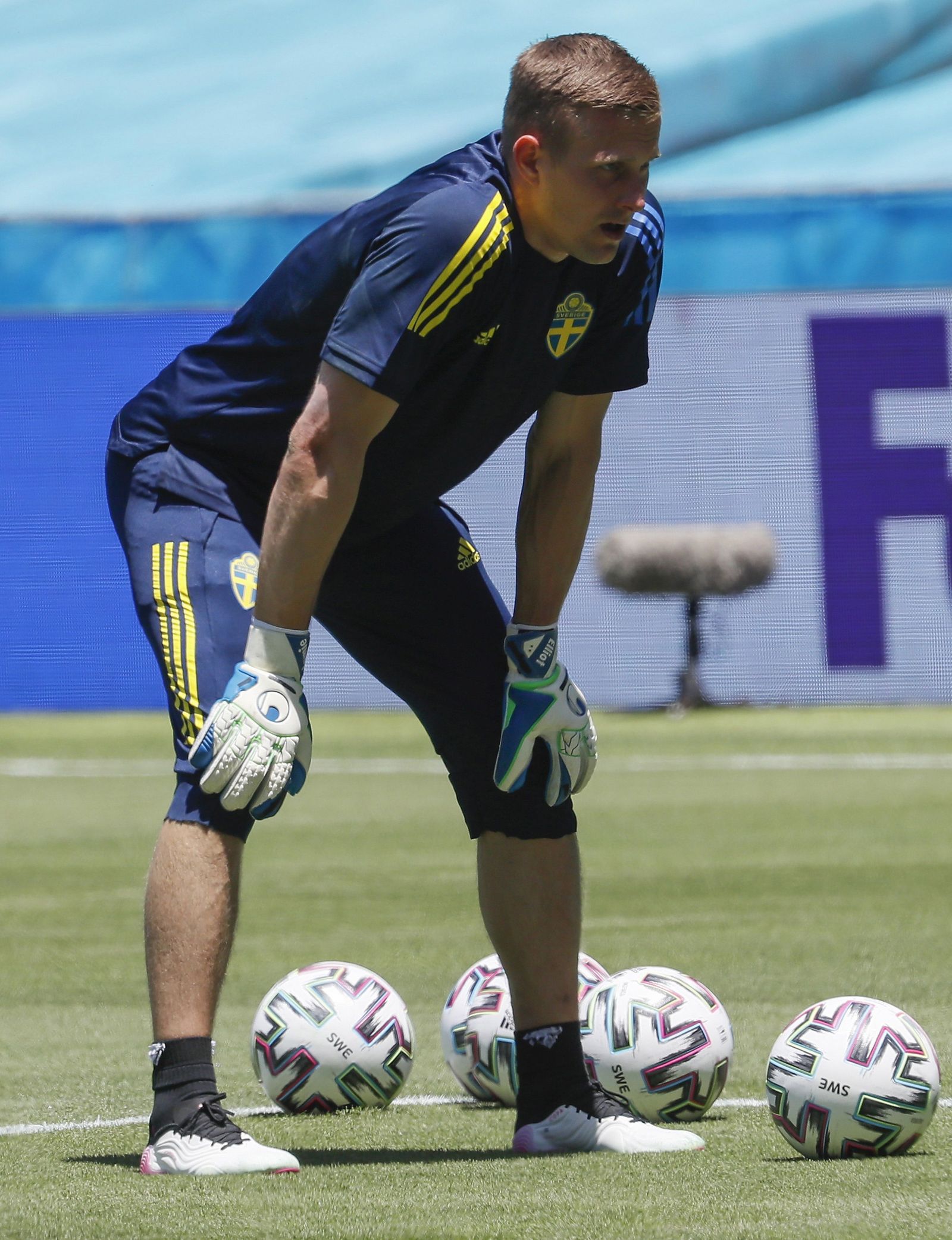 ¡Suecia entrena a las 14:30 en La Cartuja con 33 grados!