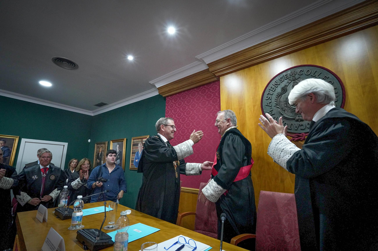 El reconocimiento al decano de los abogados de Jerez, Federico Fernández, en imágenes