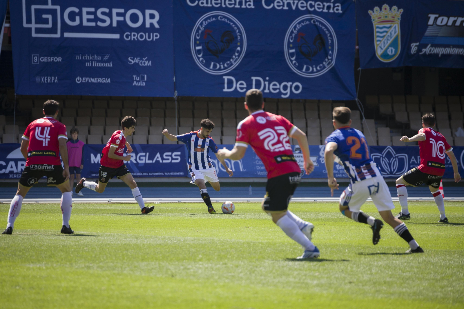 Xerez CD, 3 - ATLÉTICO ESPELEÑO, 1