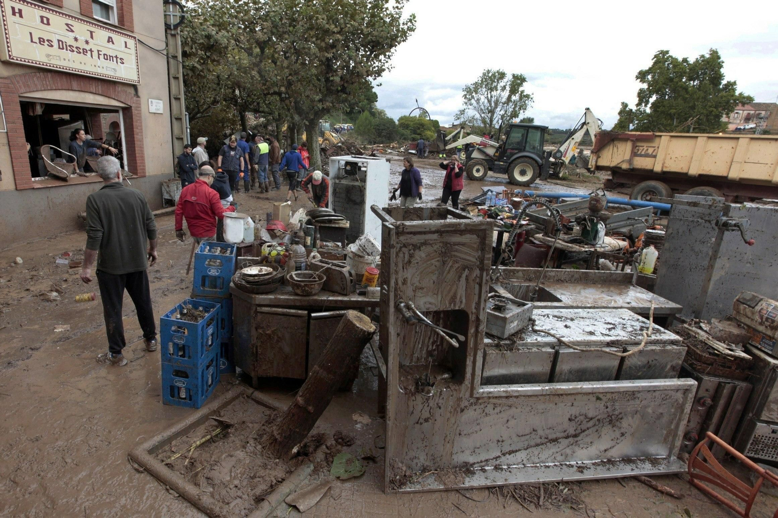Daños causados por el temporal en Tarragona