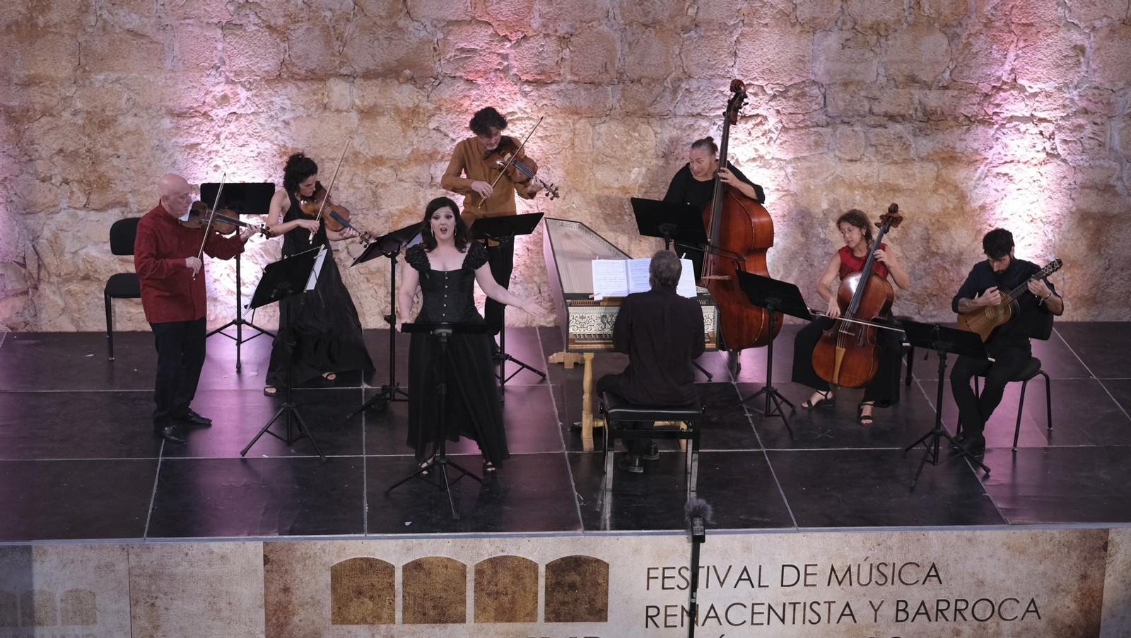 Imágenes del concierto de La Real Cámara en el XXI Festival de Música Renacentista y Barroca de Vélez Blanco