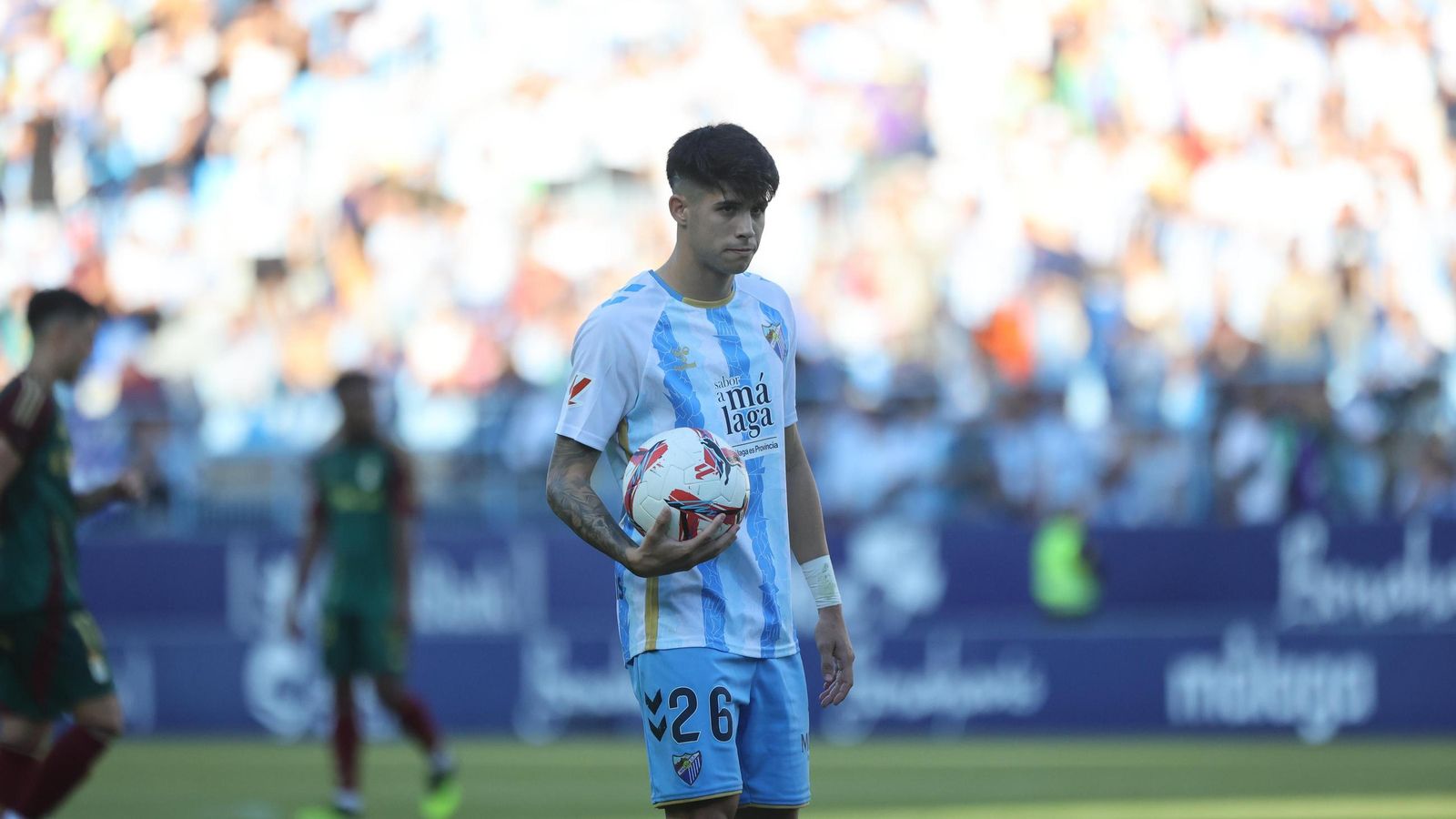 El Málaga CF-Real Oviedo, en fotos
