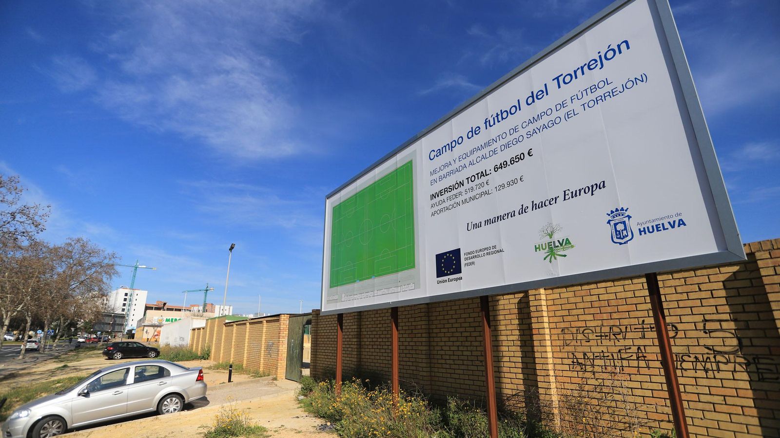 Obras con cargo a la Edusi en El Torrejón.