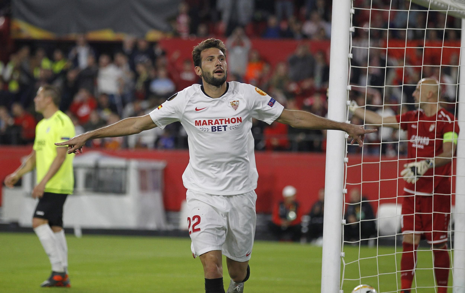 Las fotos del Sevilla-Dudelange