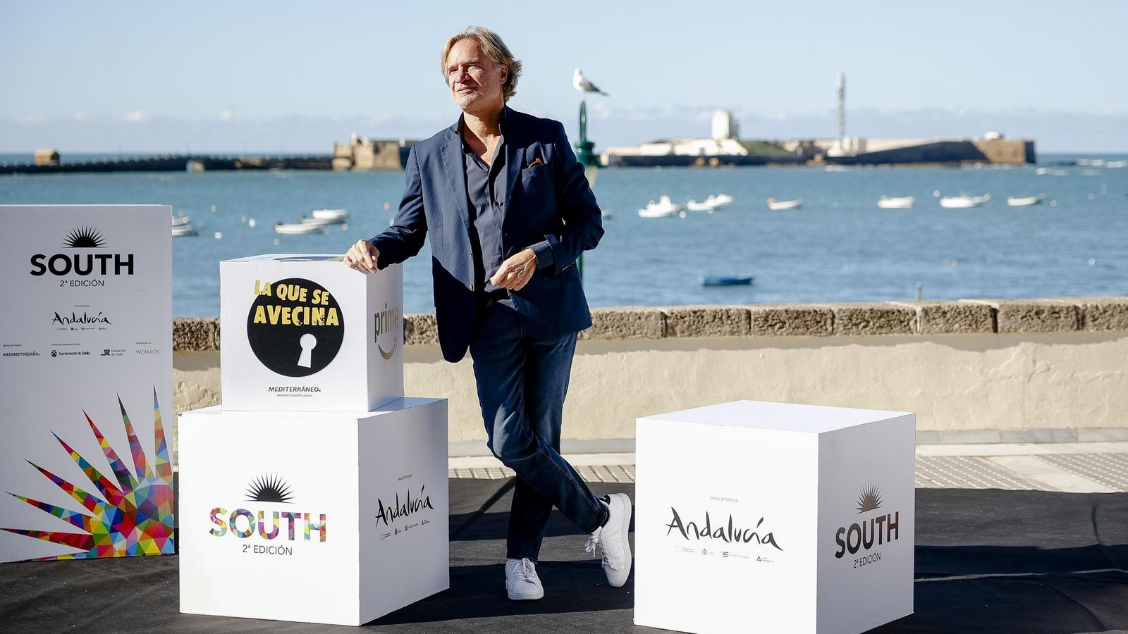 imágenes del photocall del South Series en la caleta el domingo 27