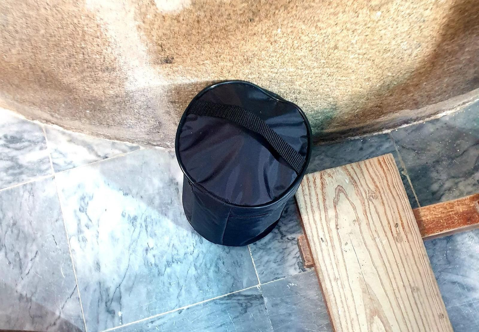 Cenizas halladas en la parroquia de Aroche