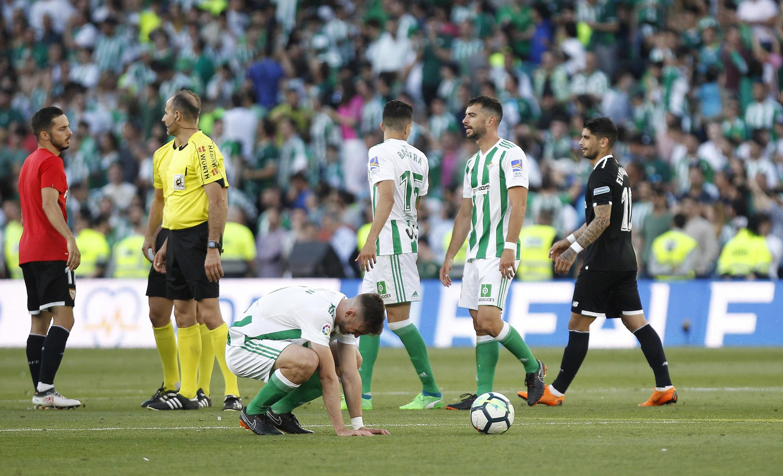 El Real Betis-Sevilla FC, en imágenes