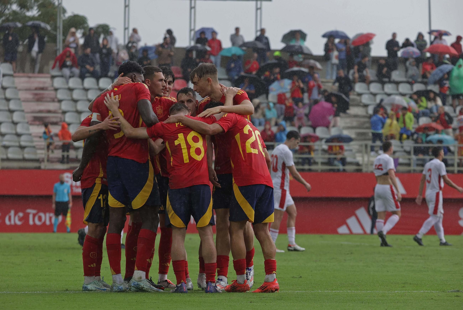 Las mejores fotos del España - Malta sub-21 en Algeciras