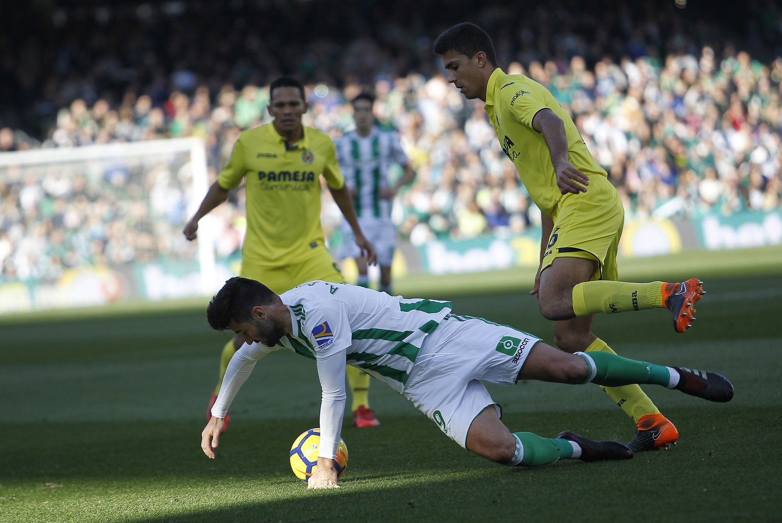 El Real Betis-Villarreal, en imágenes
