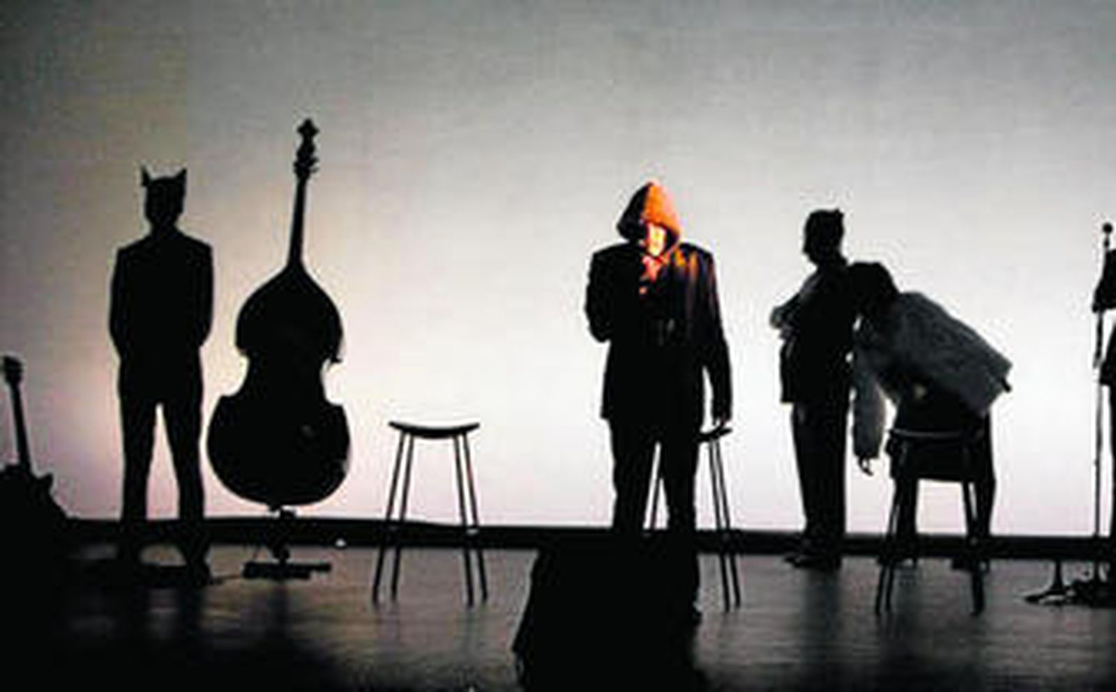 Un momento del montaje.