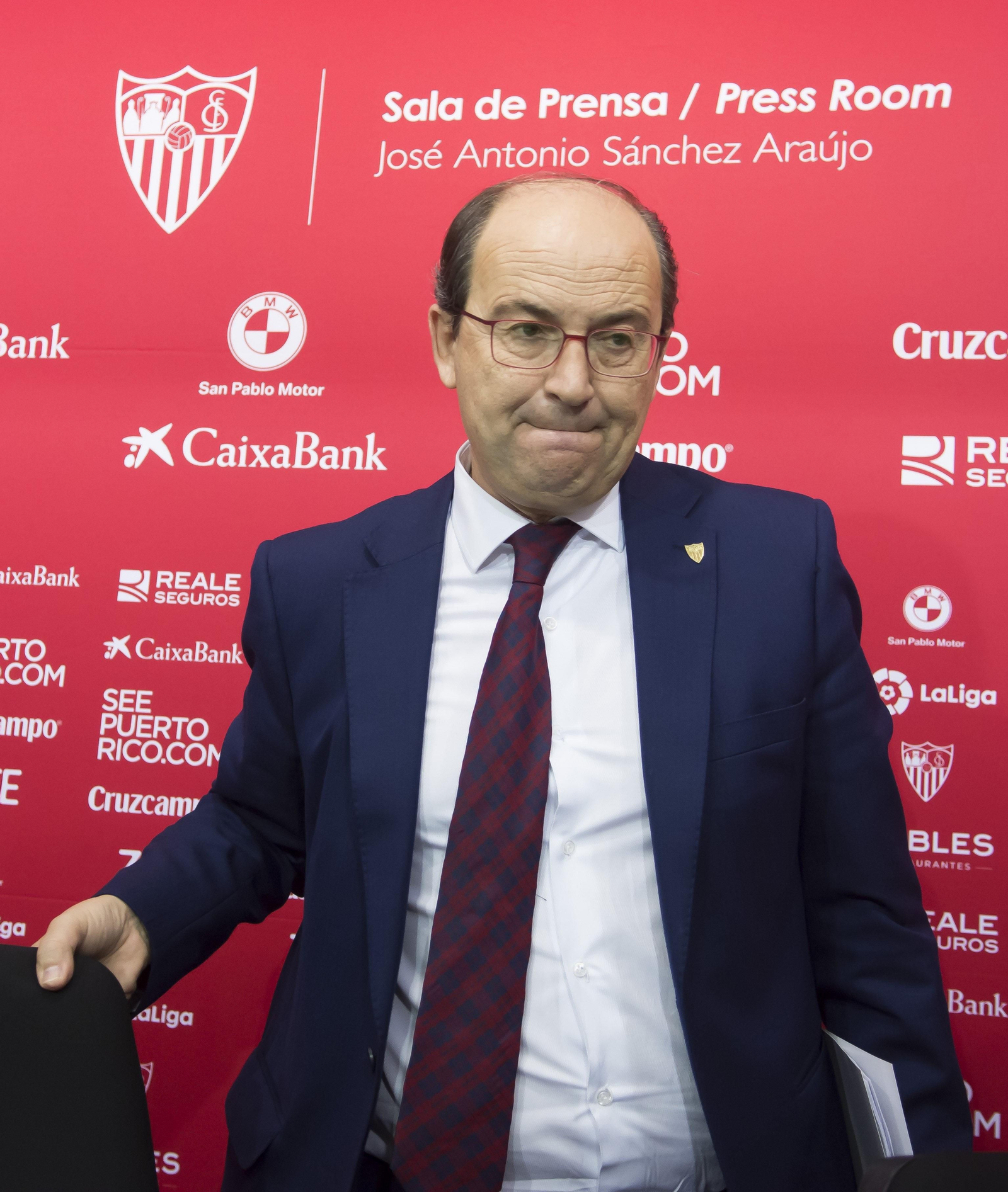 José Castro, presidente del Sevilla F. C.
