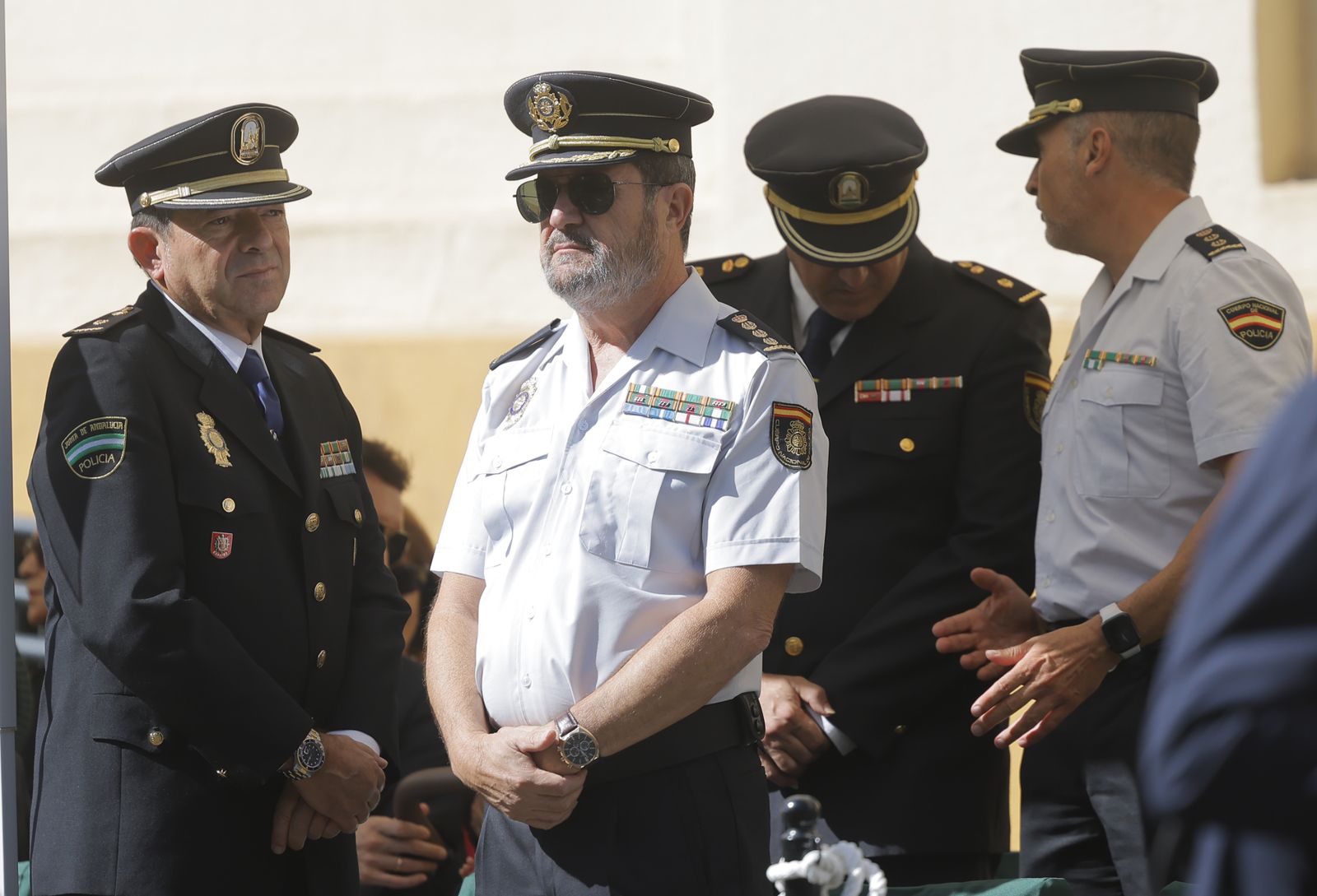 Las fotos de la despedida del  jefe de la IV Zona de la Guardia Civil, Alfonso Rodríguez Castillo