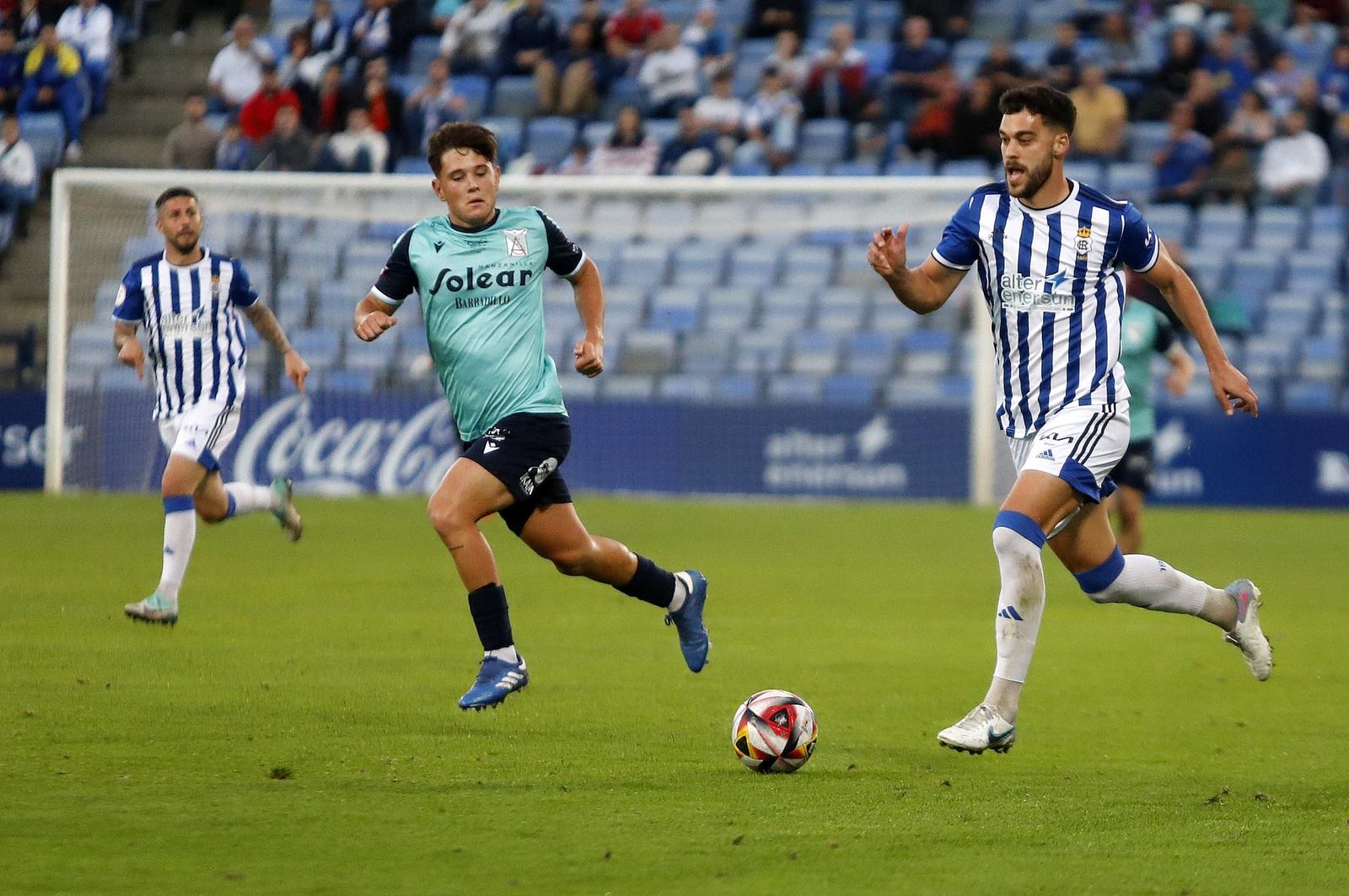 Imágenes del Recreativo Huelva-At Sanluqueño