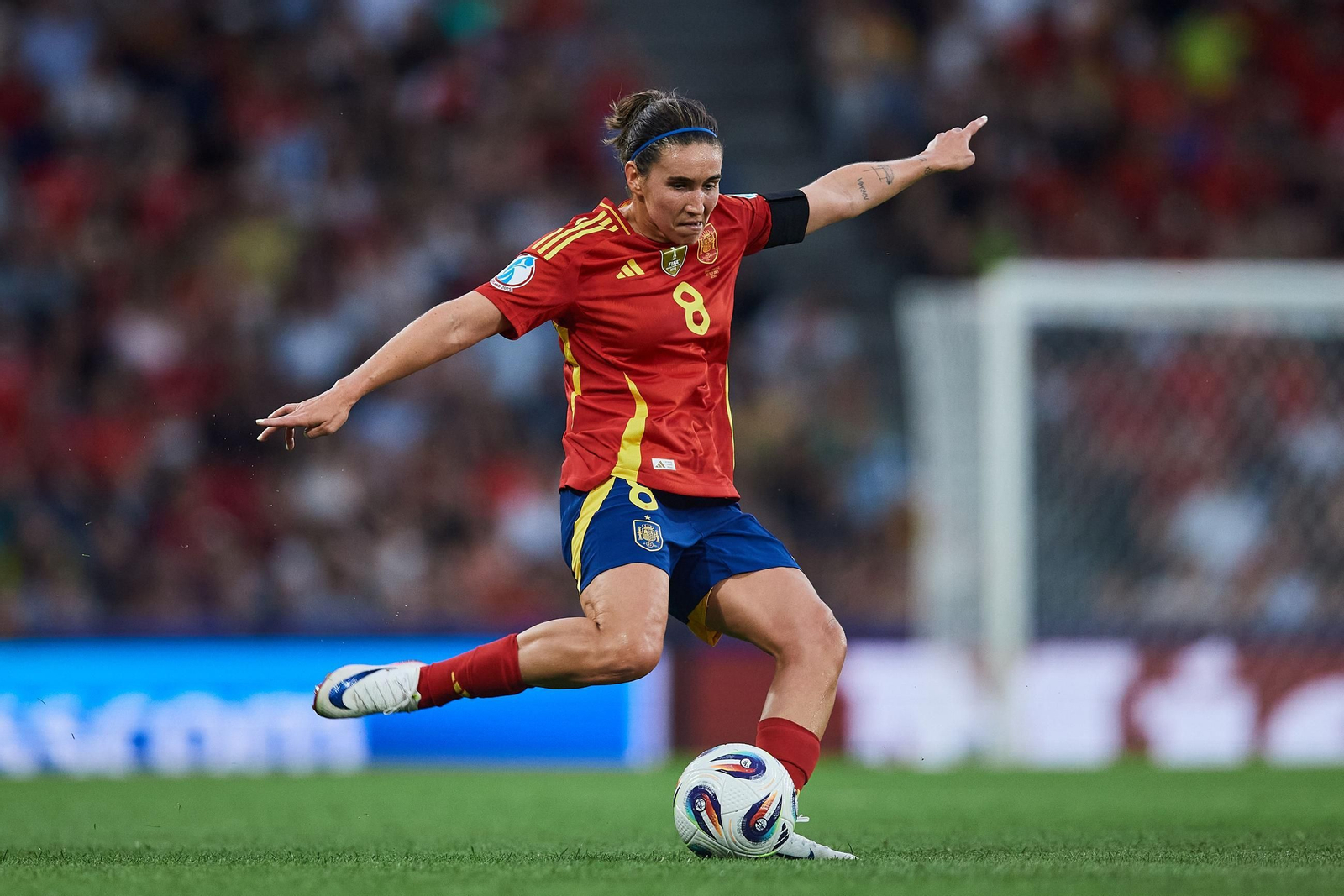 Las fotos del España - Portugal en la Eurocopa femenina