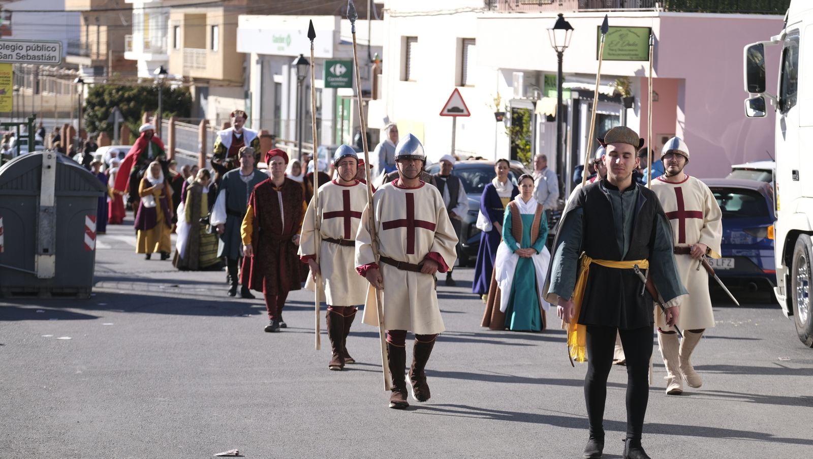 Imágenes de la "visita de los Reyes Católicos" a Fiñana