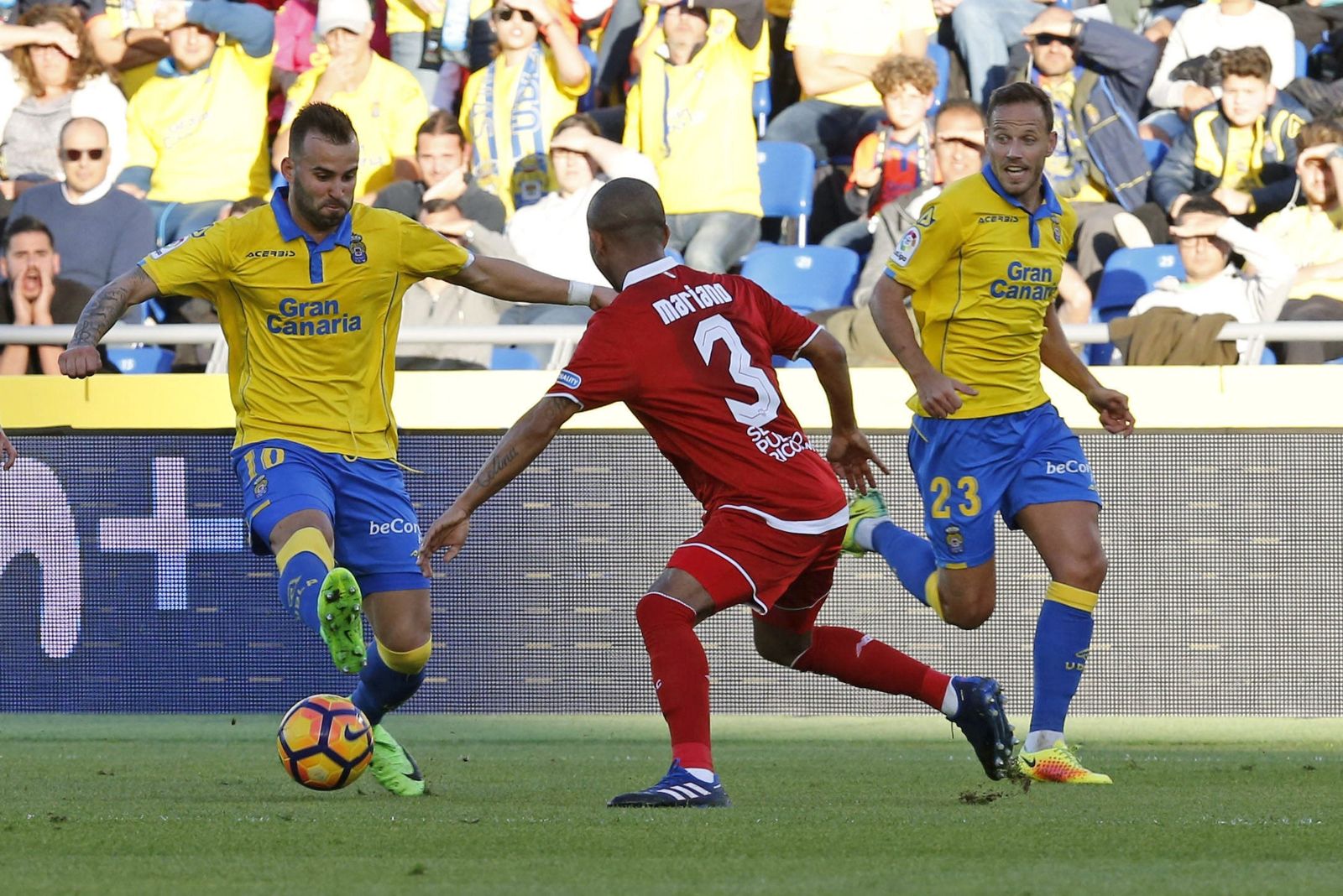 Las imágenes del Las Palmas-Sevilla