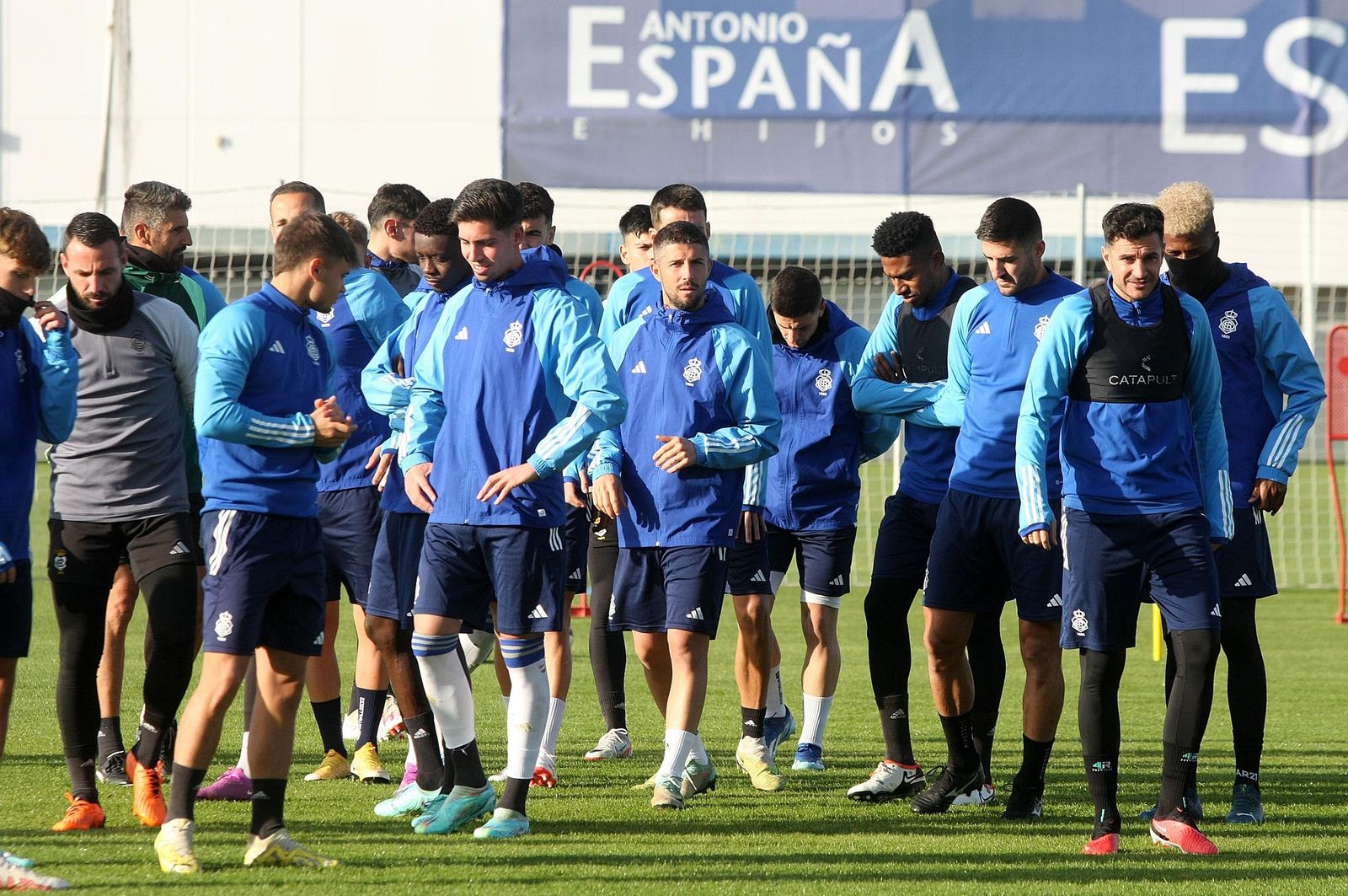 Entrenamiento del Recreativo de Huelva en imágenes