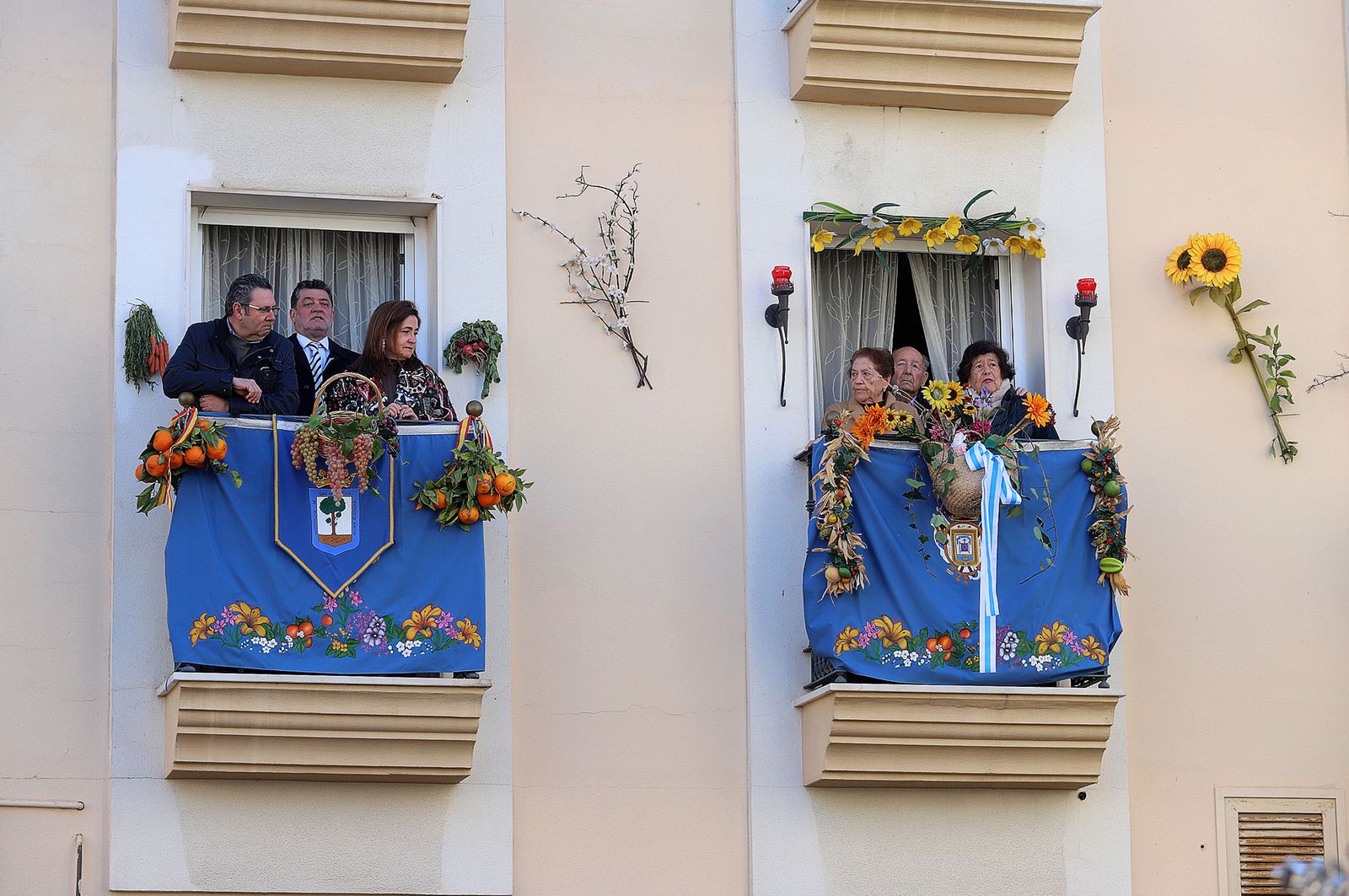 Imágenes de la procesión de San Sebastián en Huelva