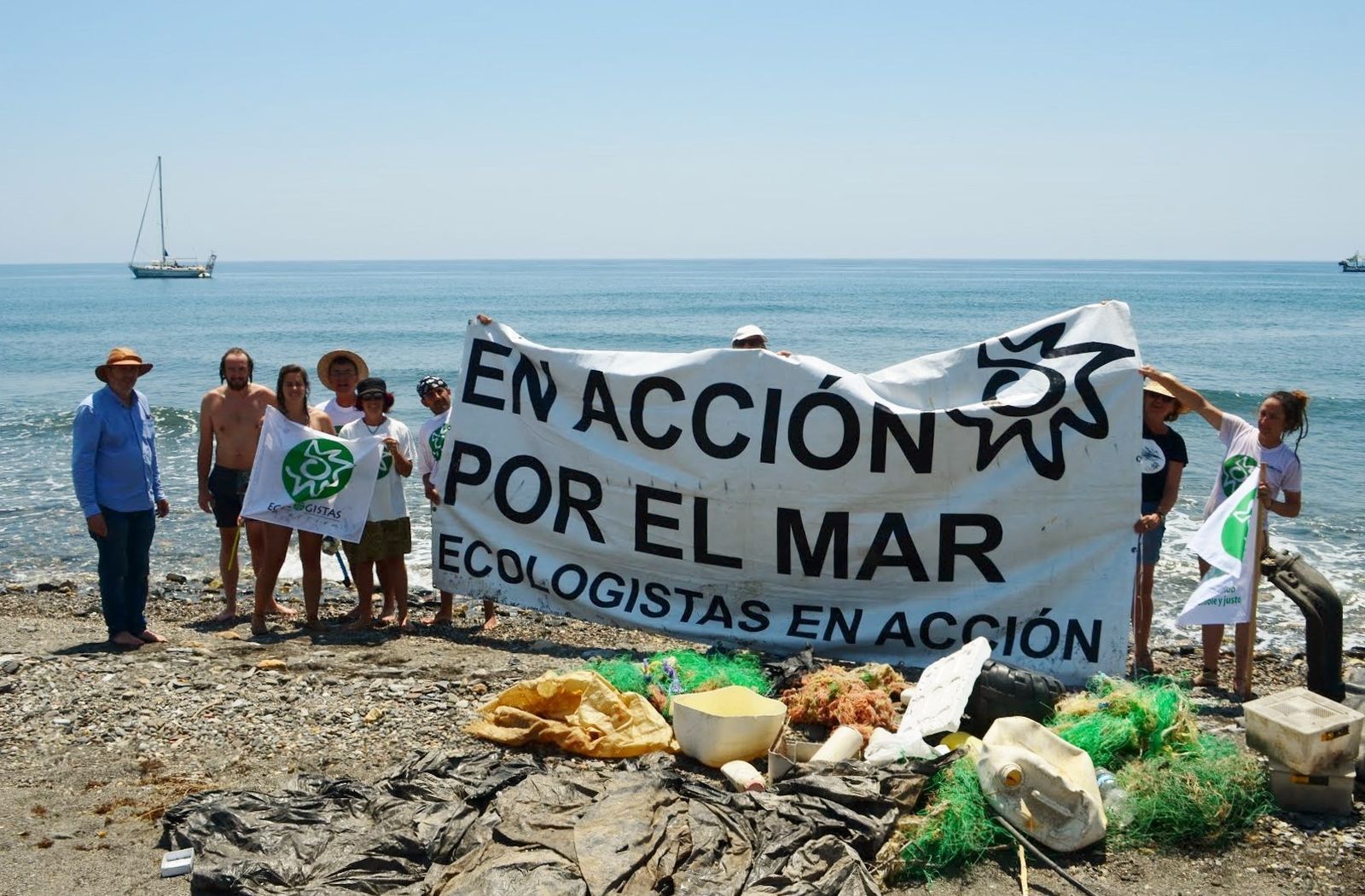 La basura y los residuos se acumulan.