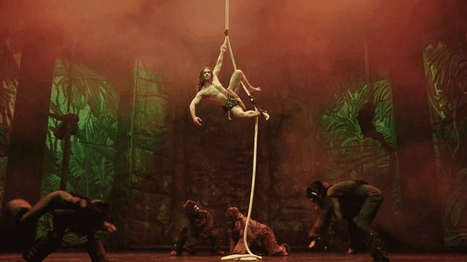 El 25 y 26 de octubre el Teatro Infanta Leonor acoge el musical sobre Tarzán.