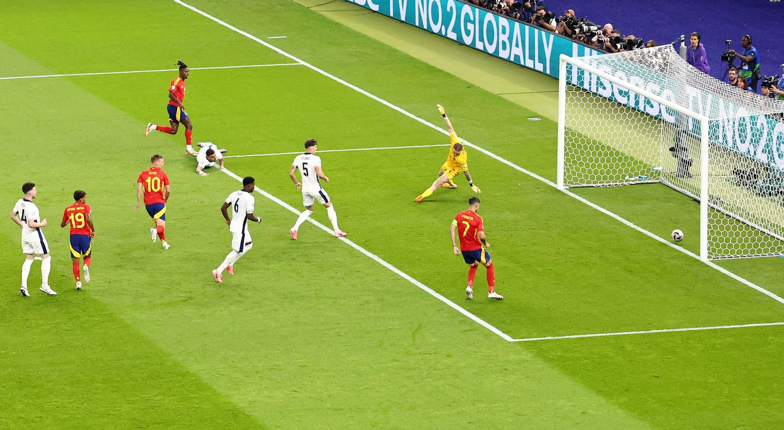 Las mejores fotos de la final España - Inglaterra