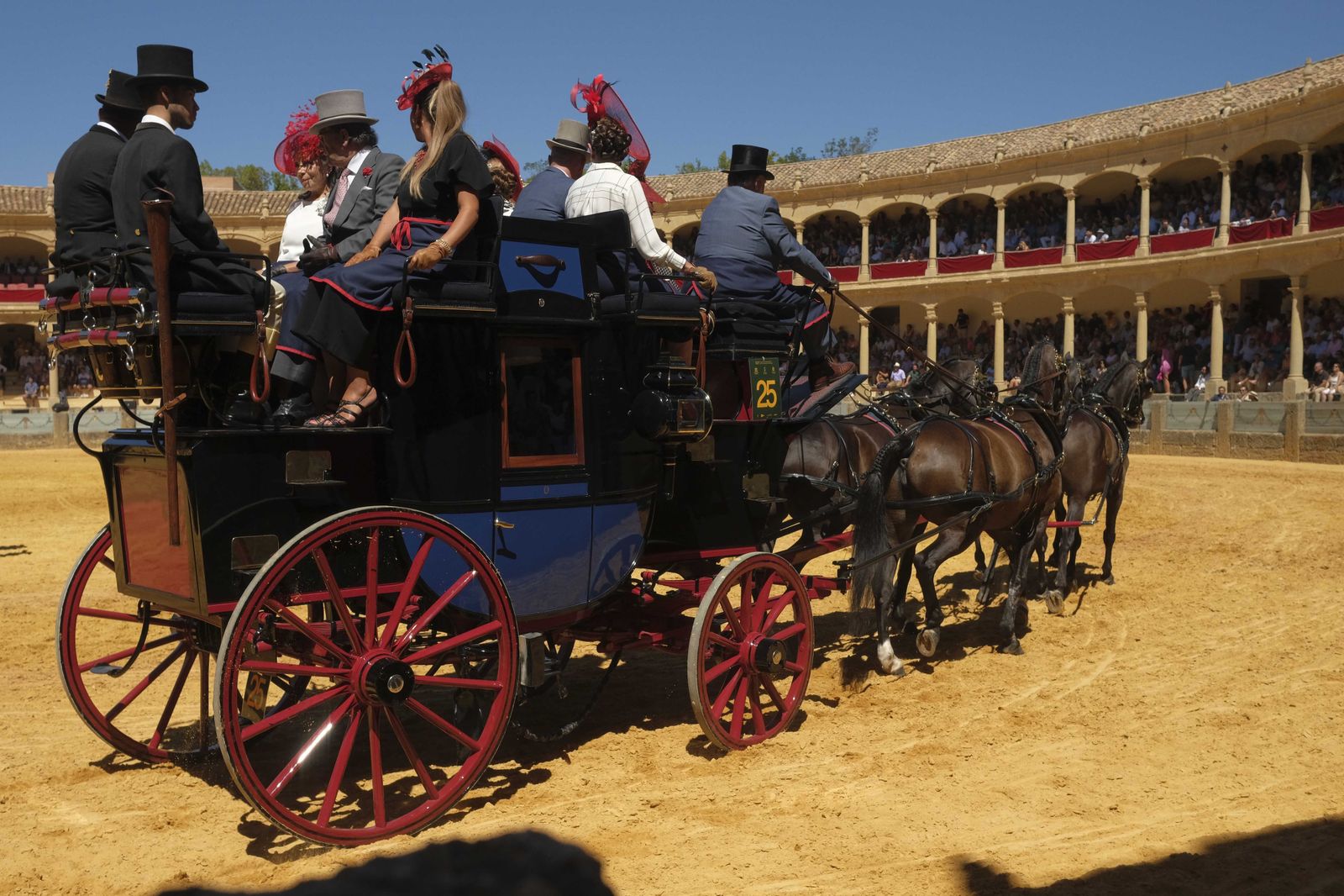 Concurso de enganches de Ronda, en fotos.