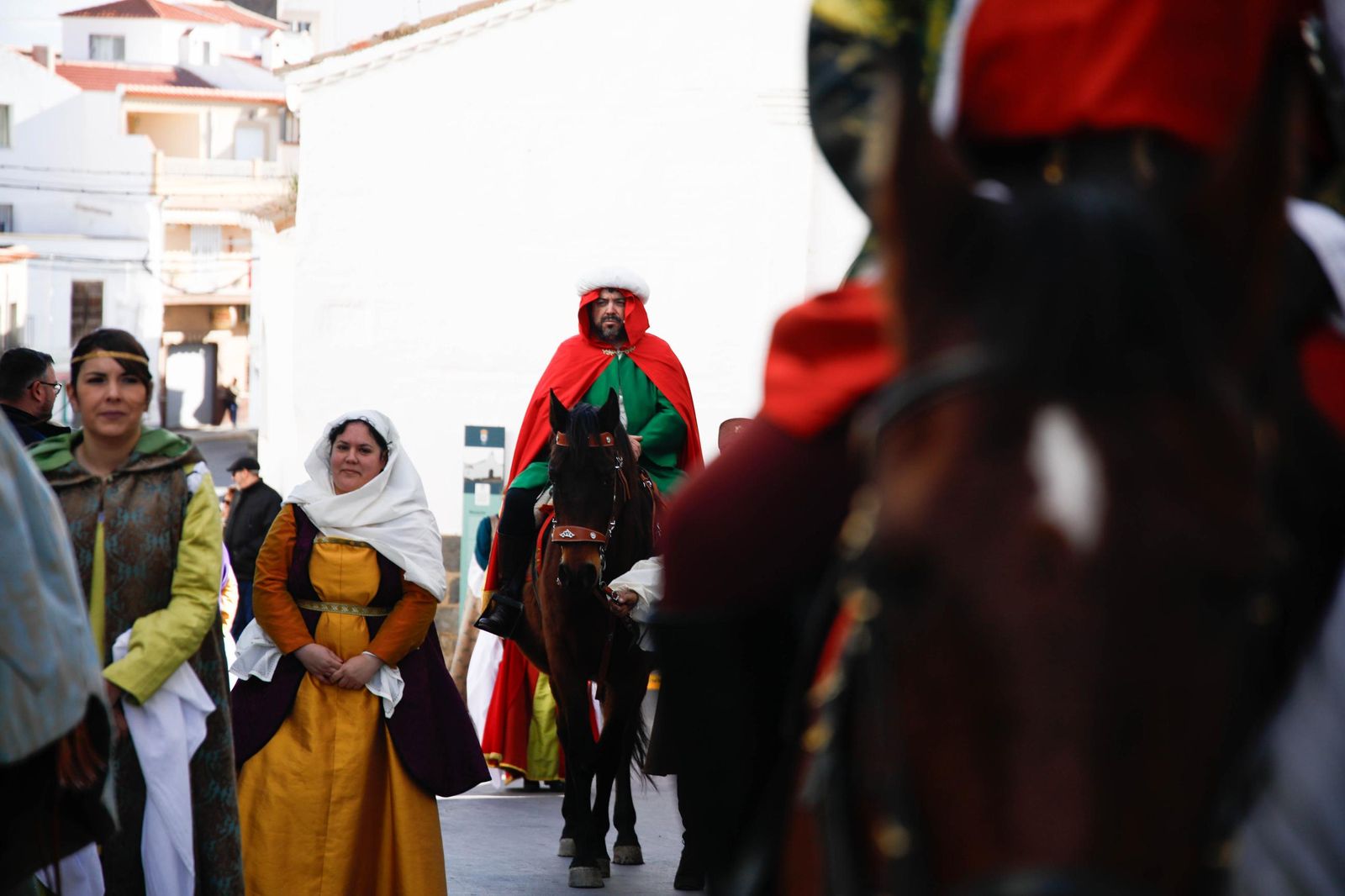 La Recreación de la Pernoctación de los Reyes Católicos en Fiñana, en imágenes