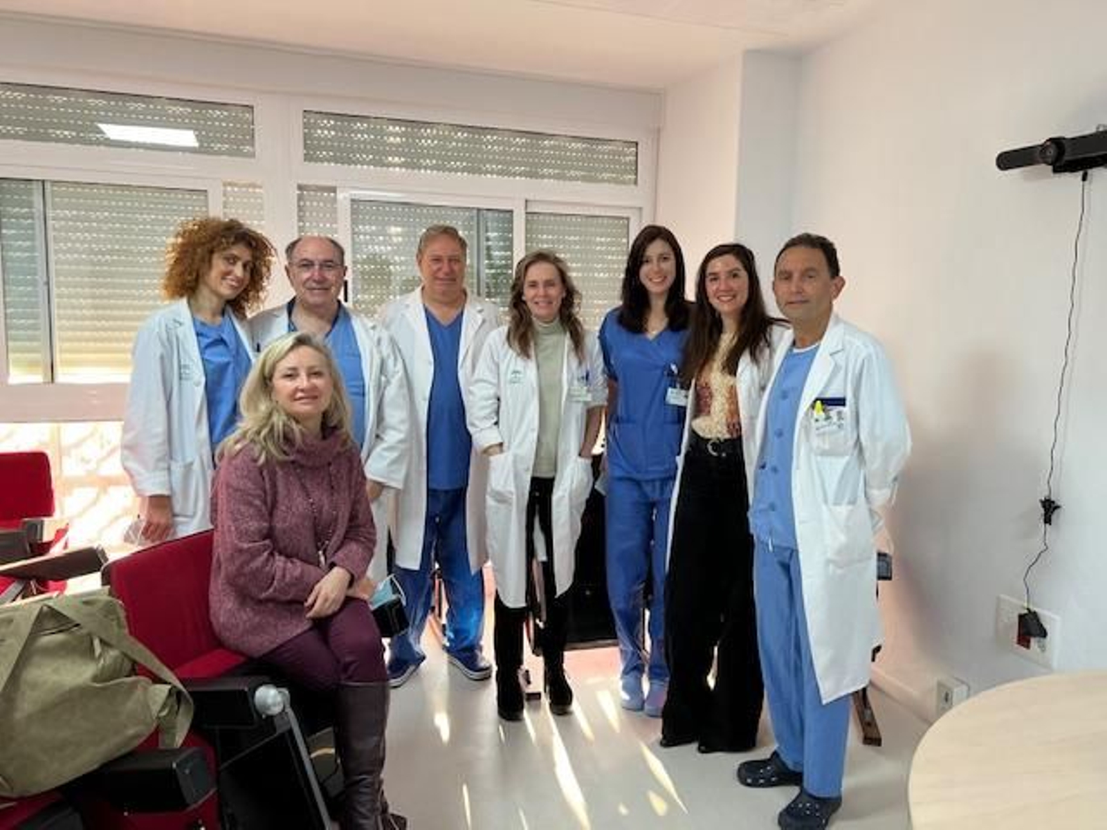 Personal de la Unidad de Cirugía de Mama del Hospital Virgen del Rocío.