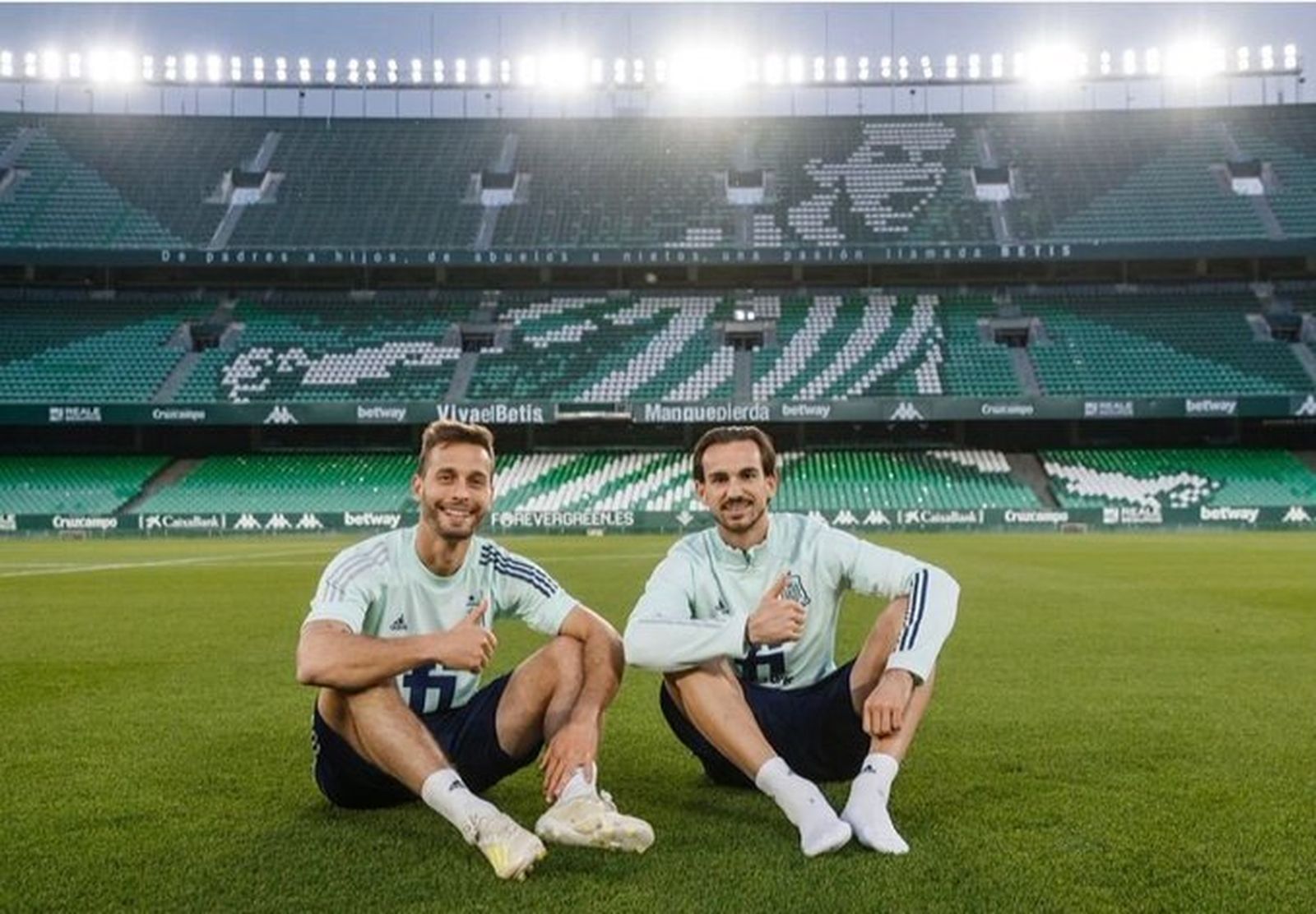 Canales y Fabián, en el Viillamarín como "en casa"